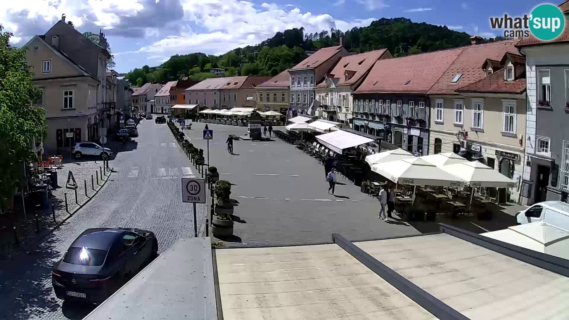 Samobor – Plaza central dedicado al rey Tomislav