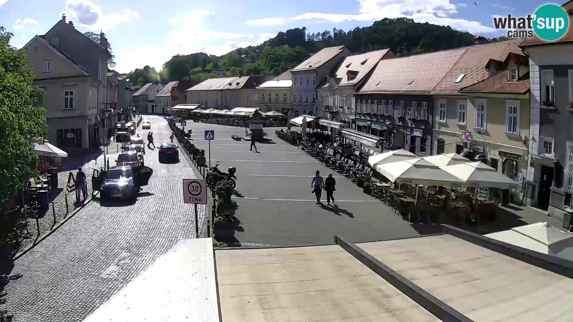 Samobor – Plaza central dedicado al rey Tomislav