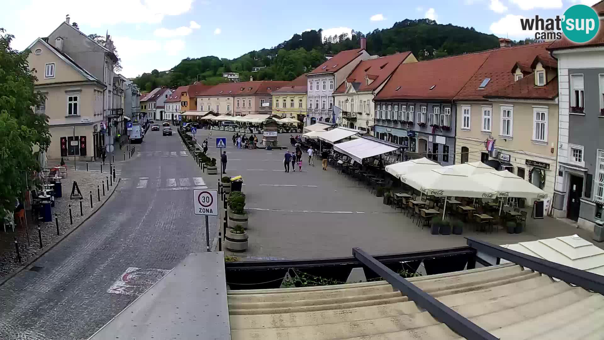 Samobor – Piazza centrale dedicata a re Tomislav
