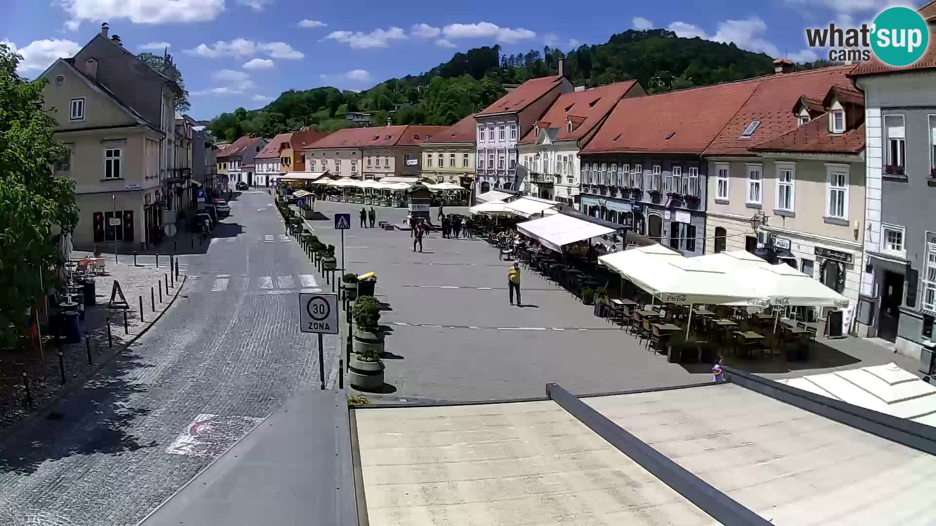 Samobor – Piazza centrale dedicata a re Tomislav