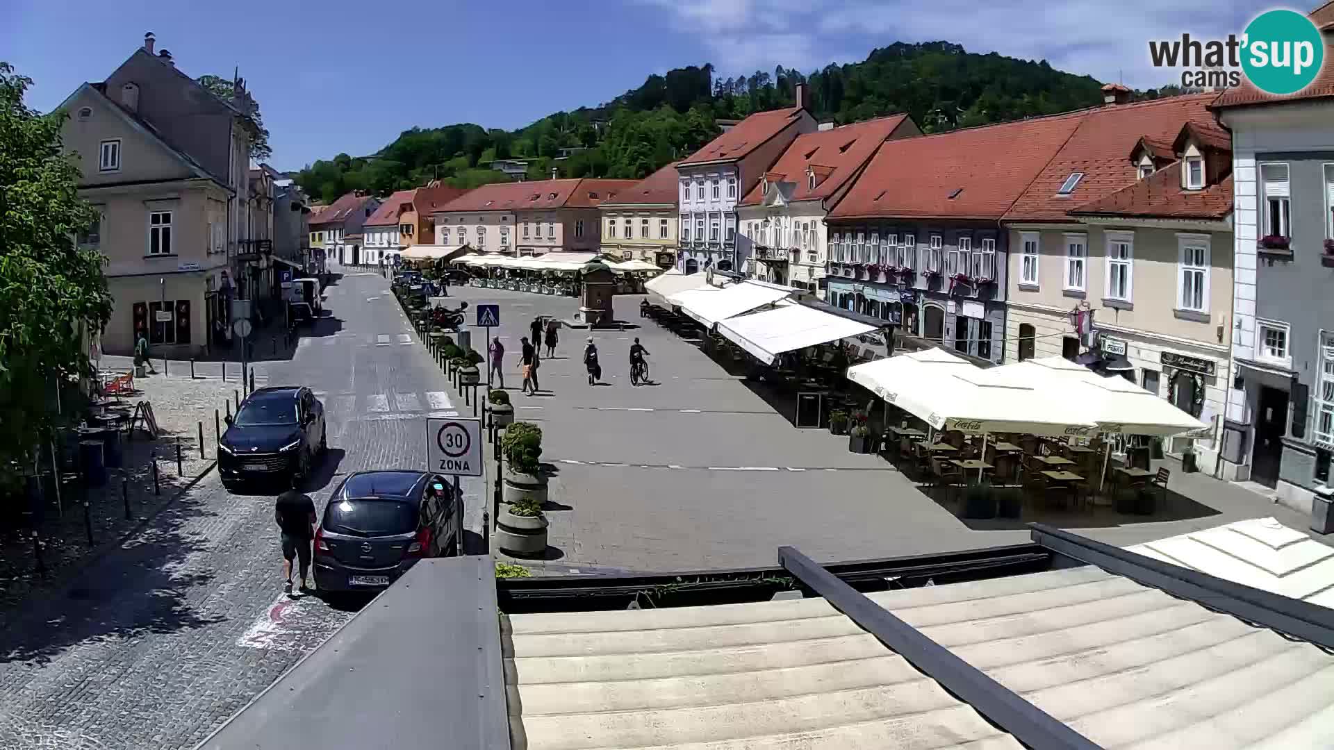 Samobor – Main square dedicated to King Tomislav