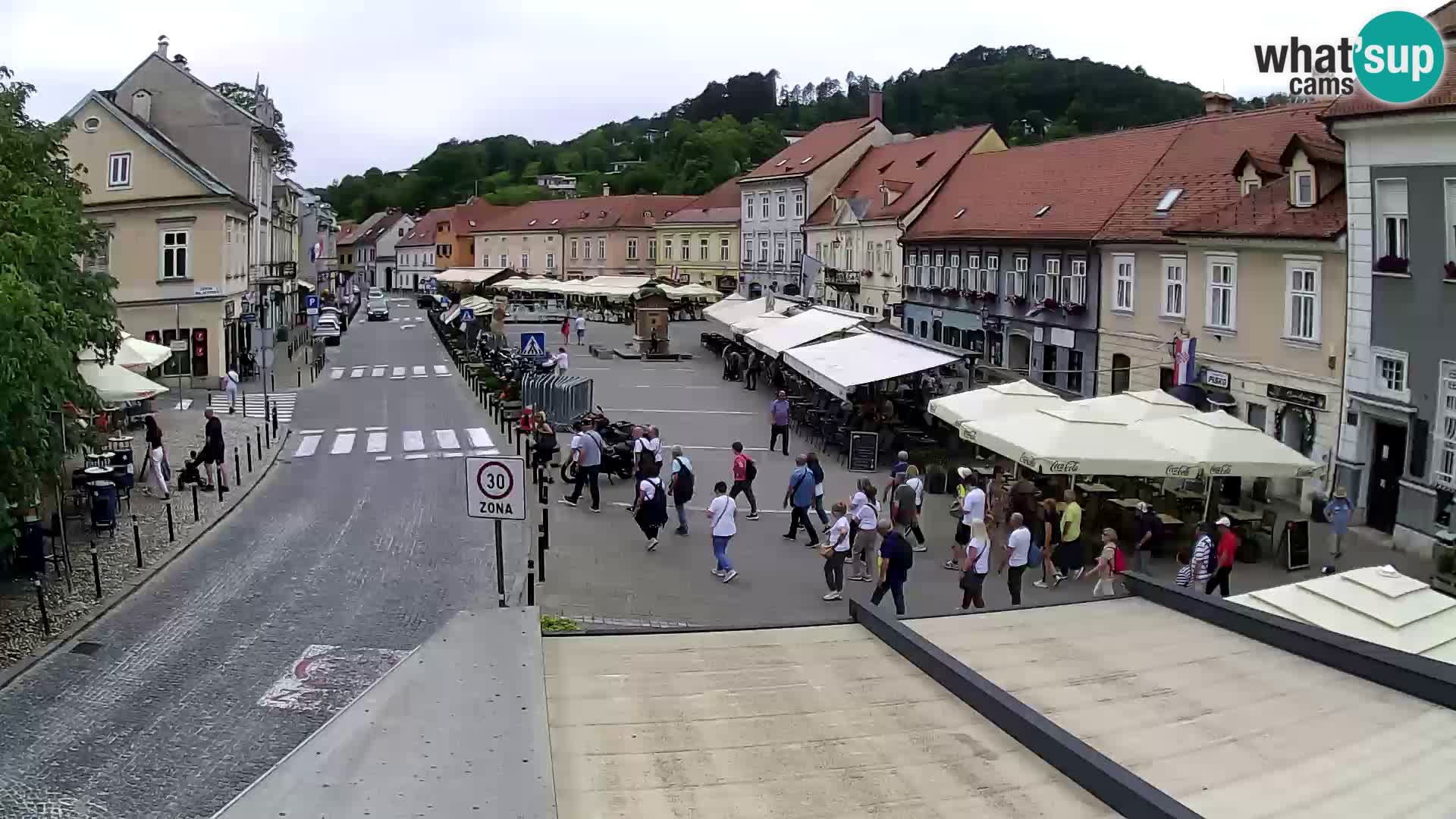 Samobor – Zentralen Platz von König Tomislav gewidmet