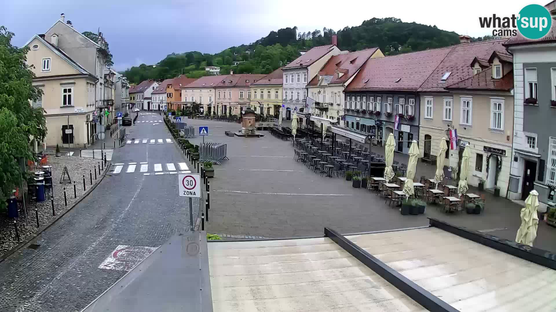 Samobor – Zentralen Platz von König Tomislav gewidmet