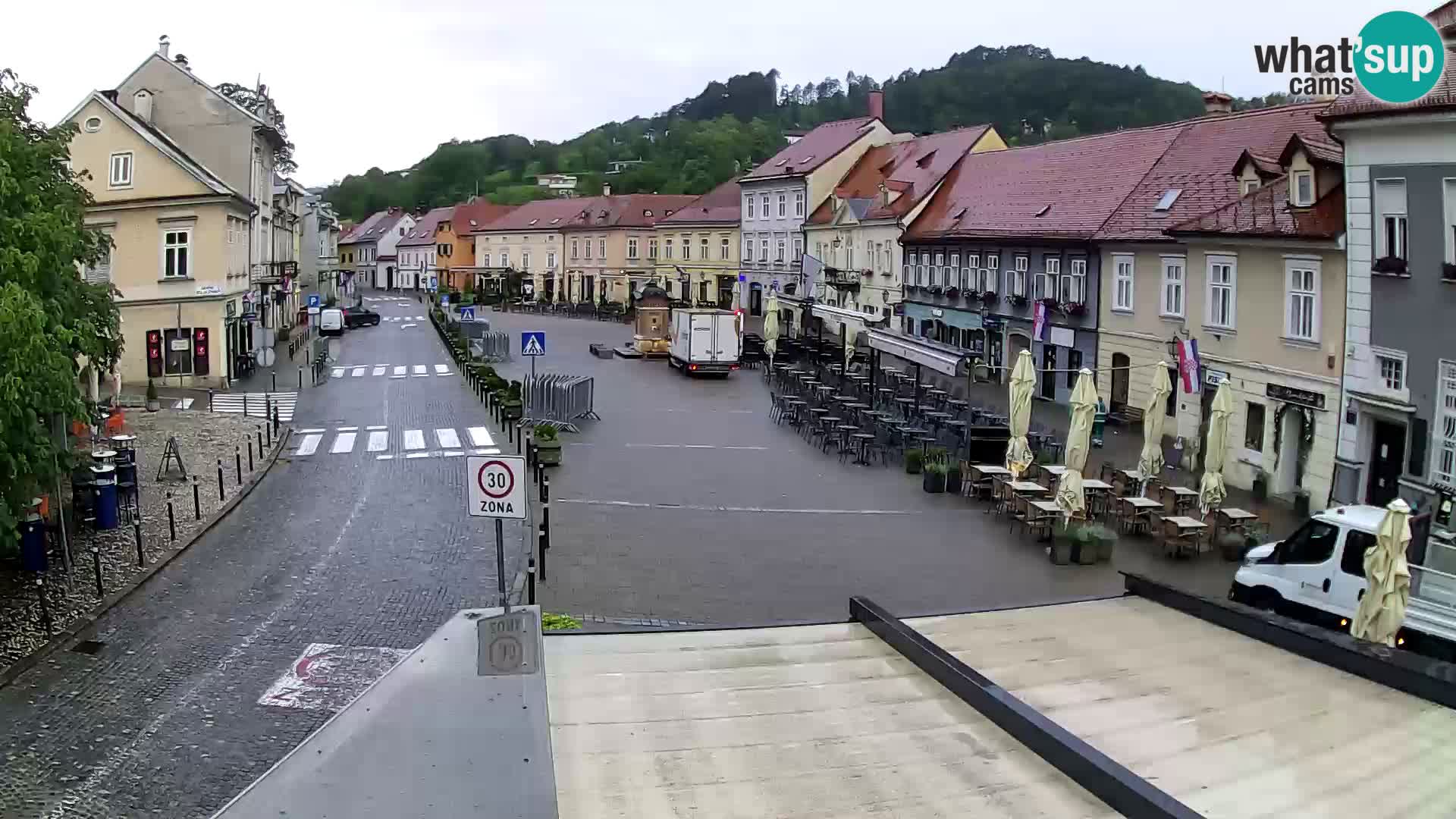 Samobor – Piazza centrale dedicata a re Tomislav