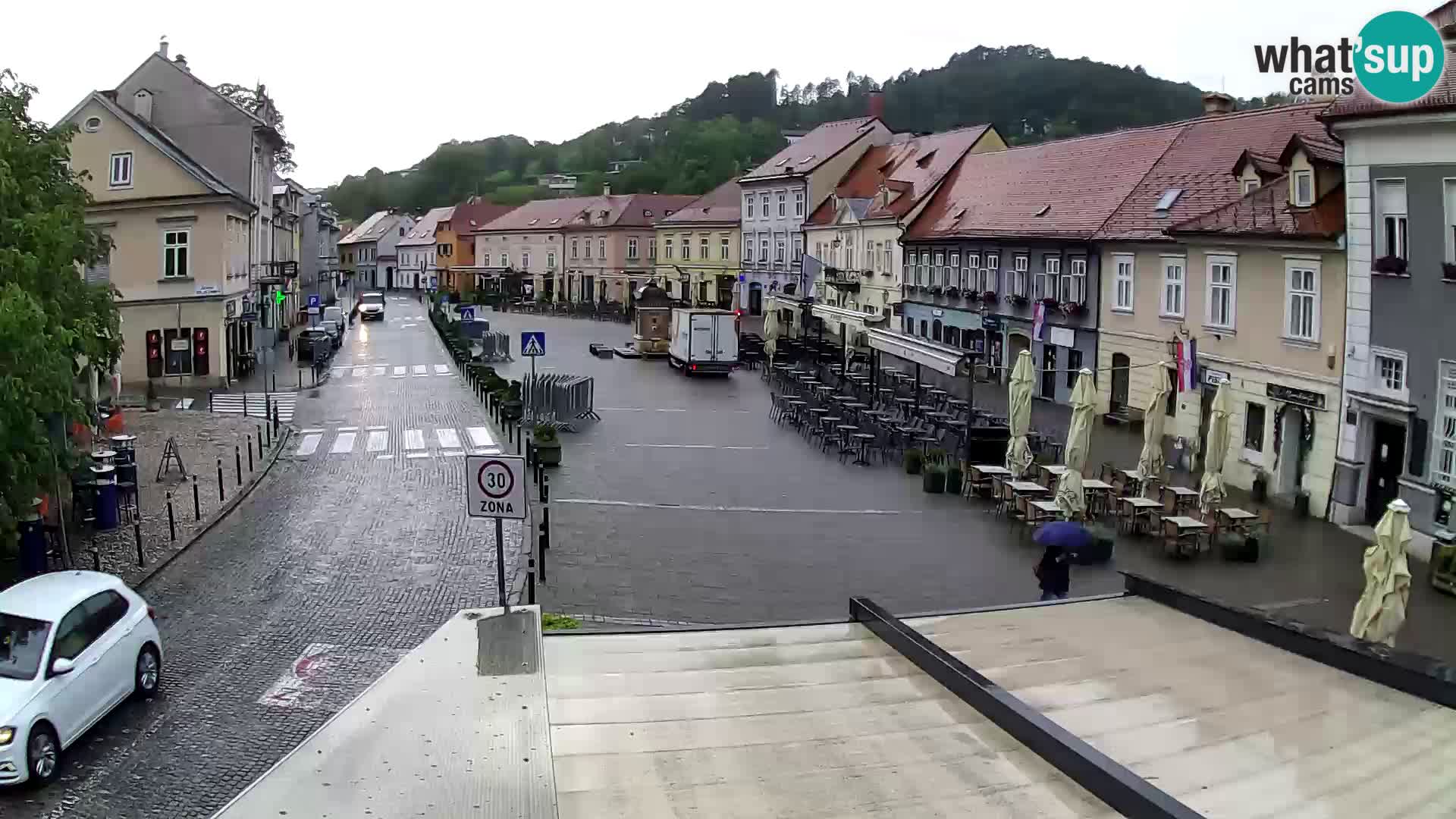 Samobor – Plaza central dedicado al rey Tomislav