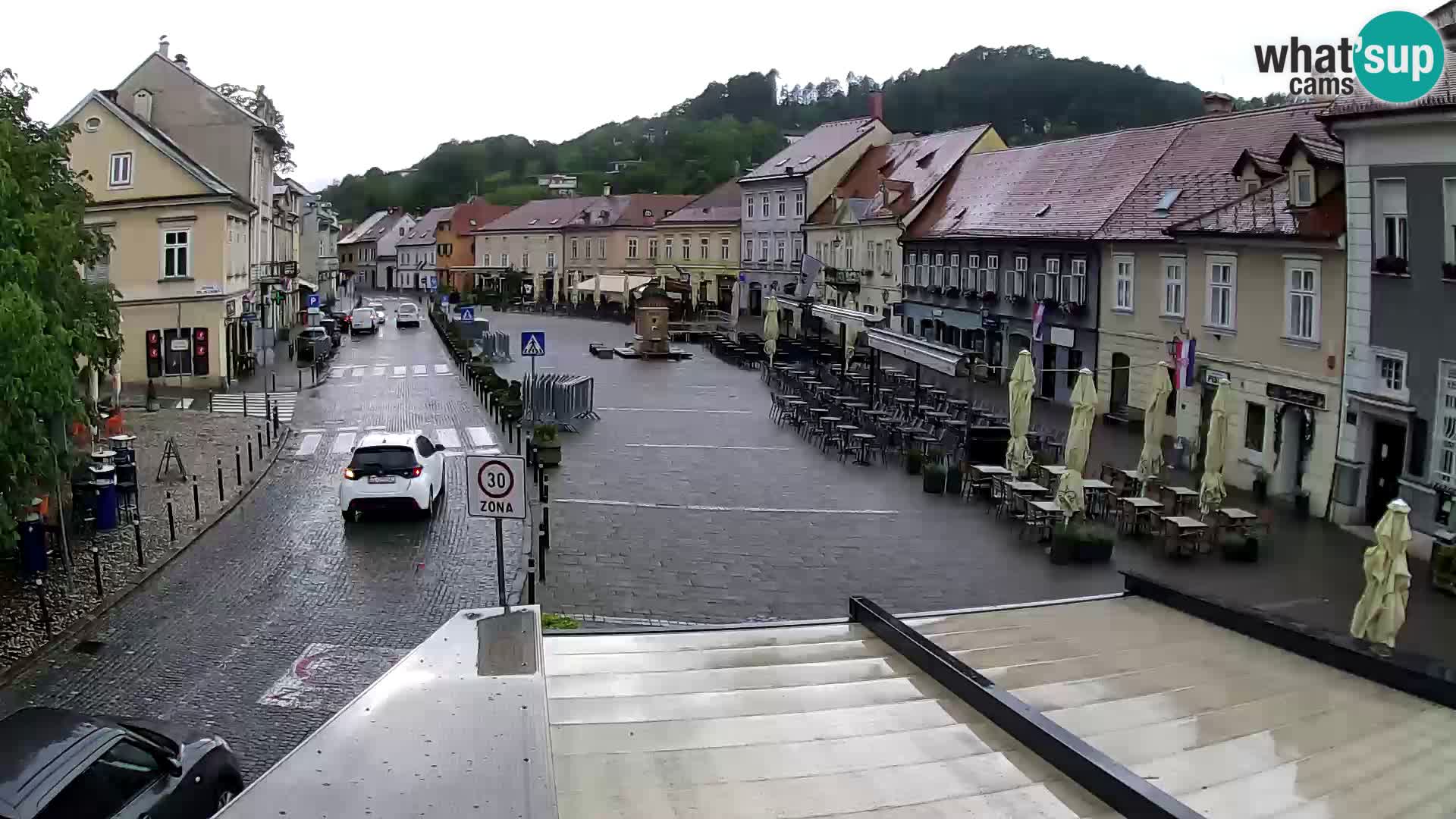 Samobor – Plaza central dedicado al rey Tomislav
