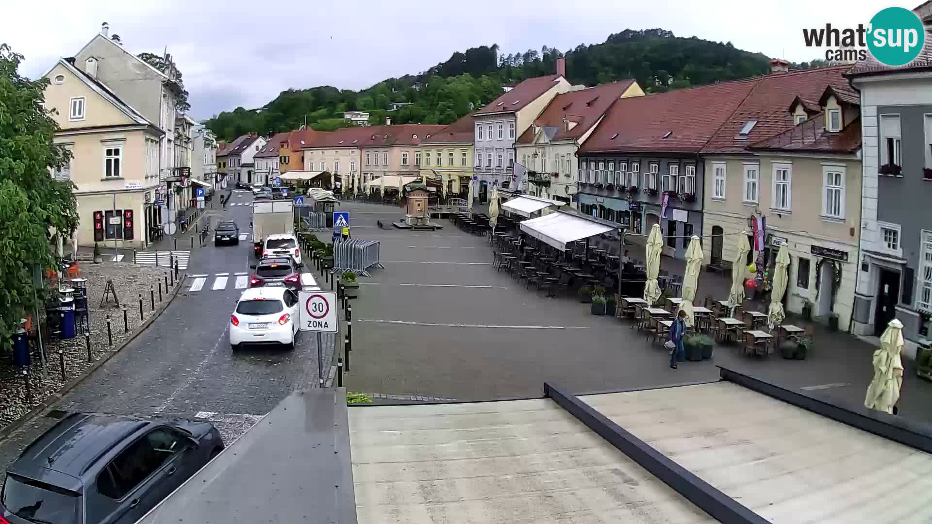 Samobor – Plaza central dedicado al rey Tomislav