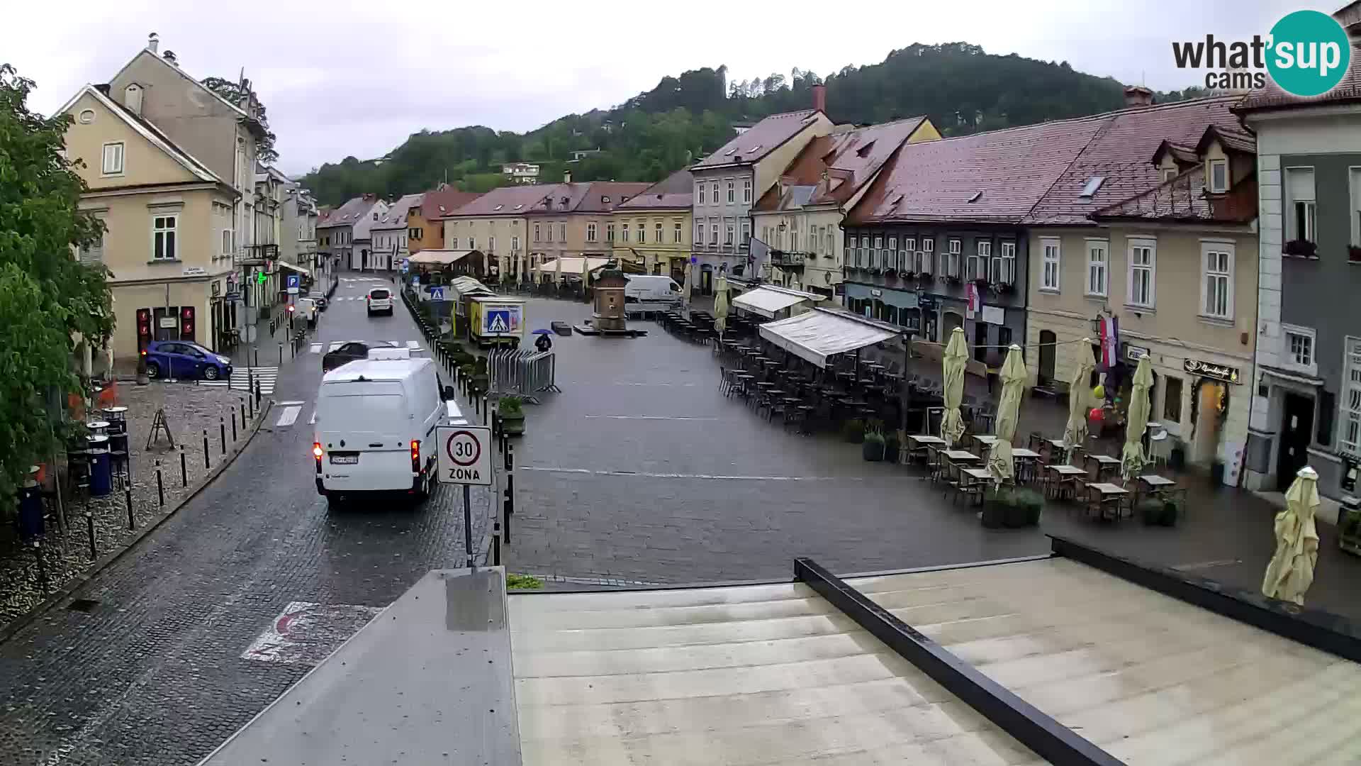 Samobor – Plaza central dedicado al rey Tomislav