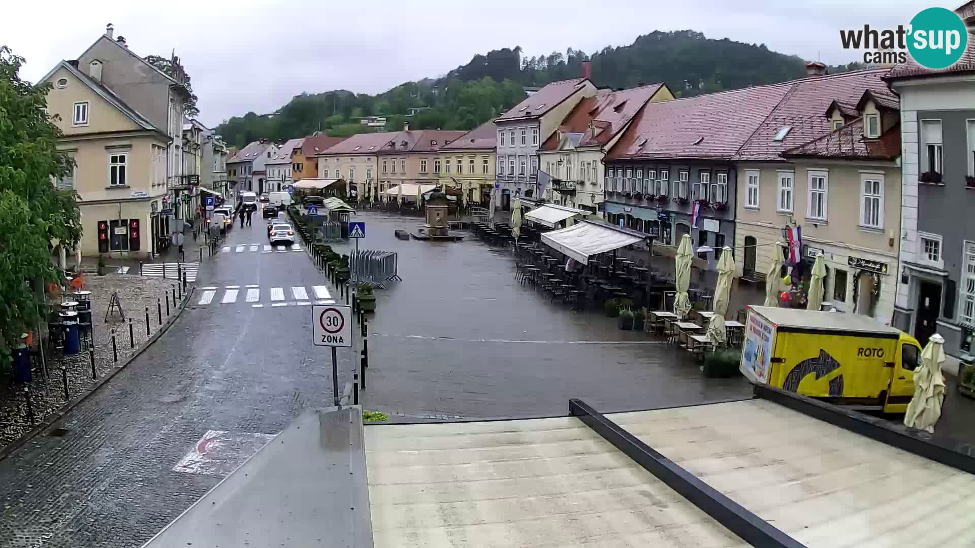 Samobor – Zentralen Platz von König Tomislav gewidmet