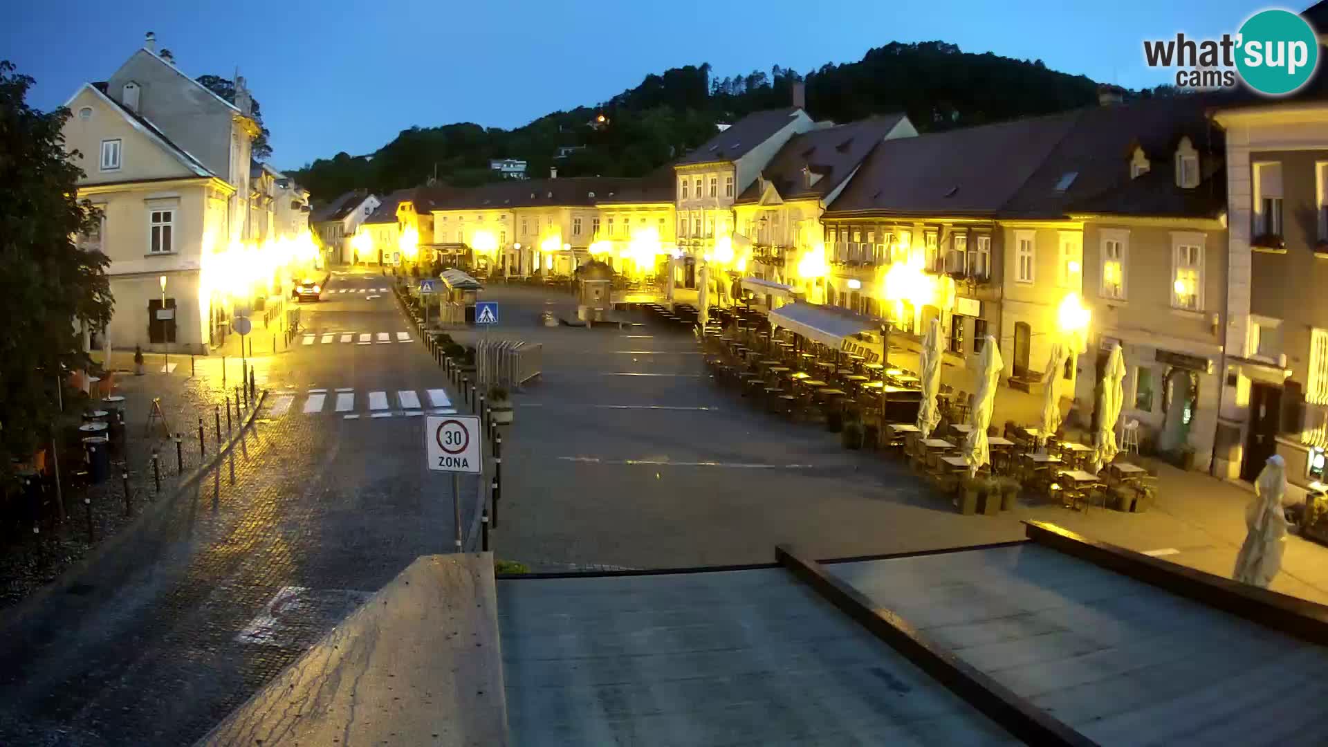 Samobor – Zentralen Platz von König Tomislav gewidmet