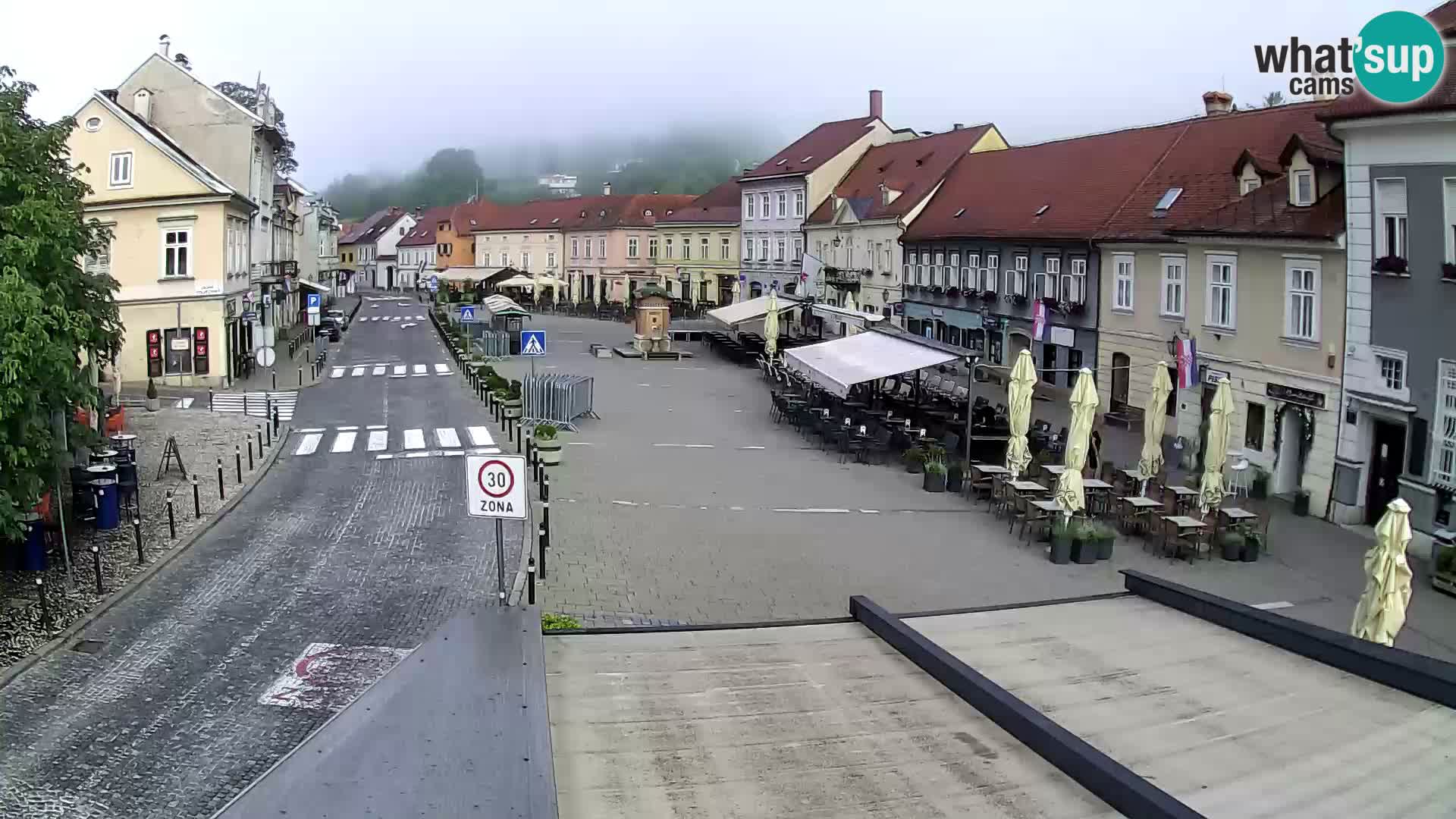 Samobor – Piazza centrale dedicata a re Tomislav