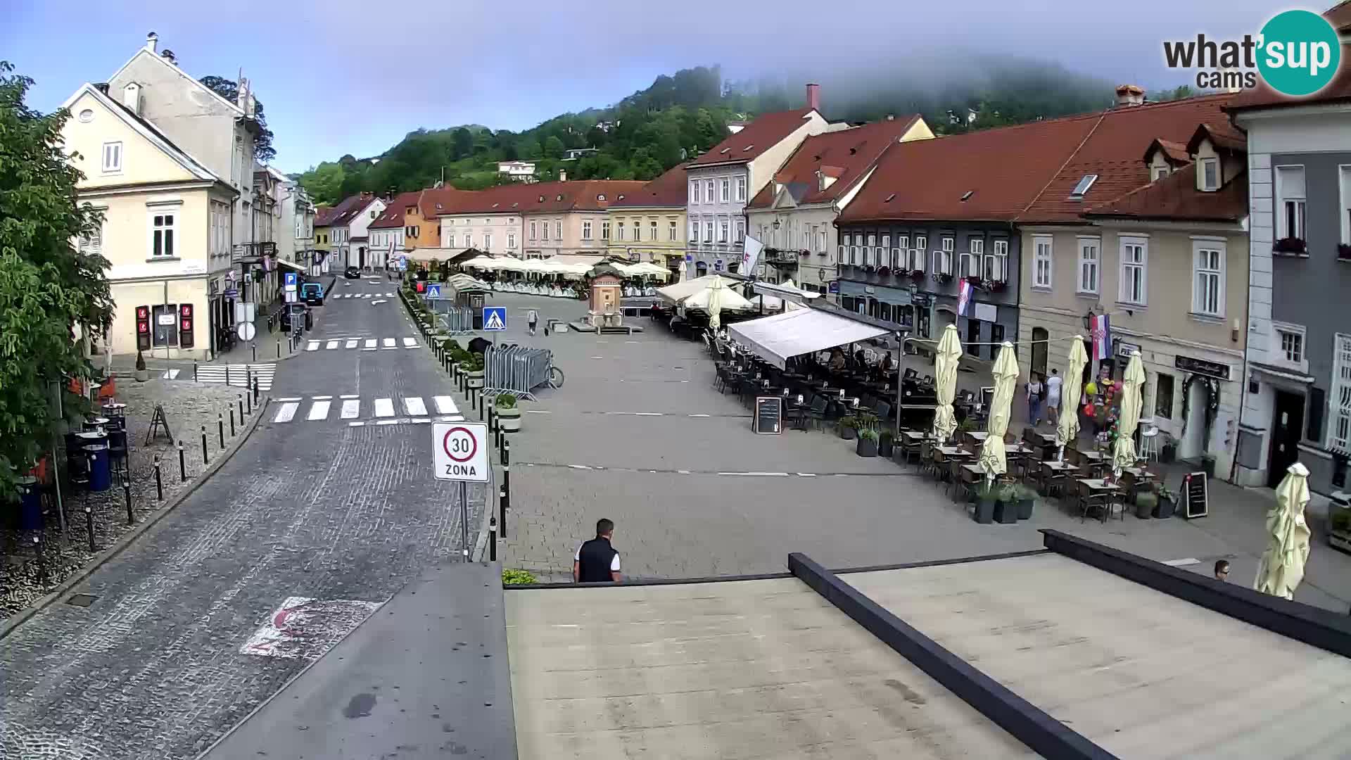 Samobor – Plaza central dedicado al rey Tomislav