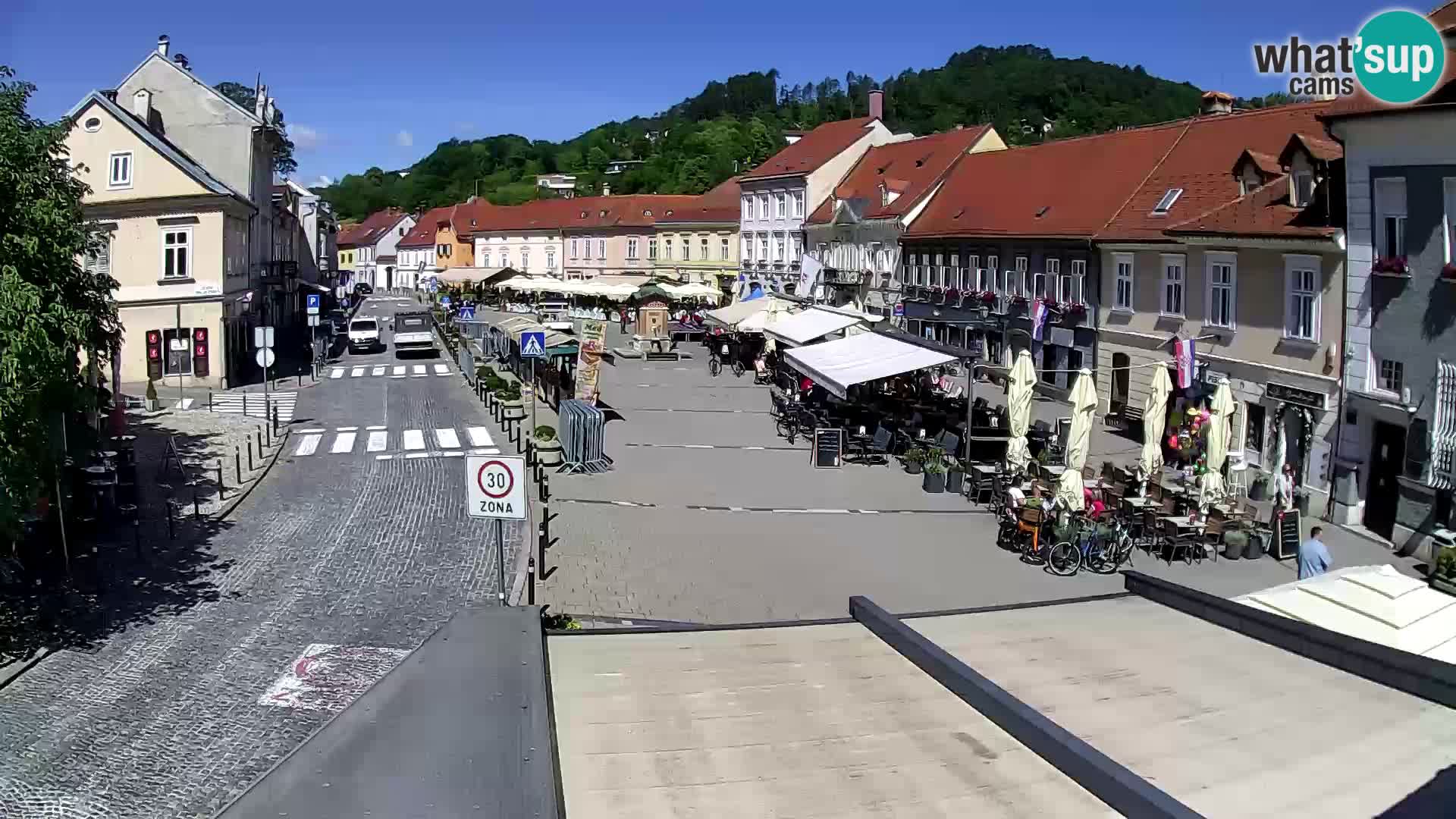 Samobor – Plaza central dedicado al rey Tomislav