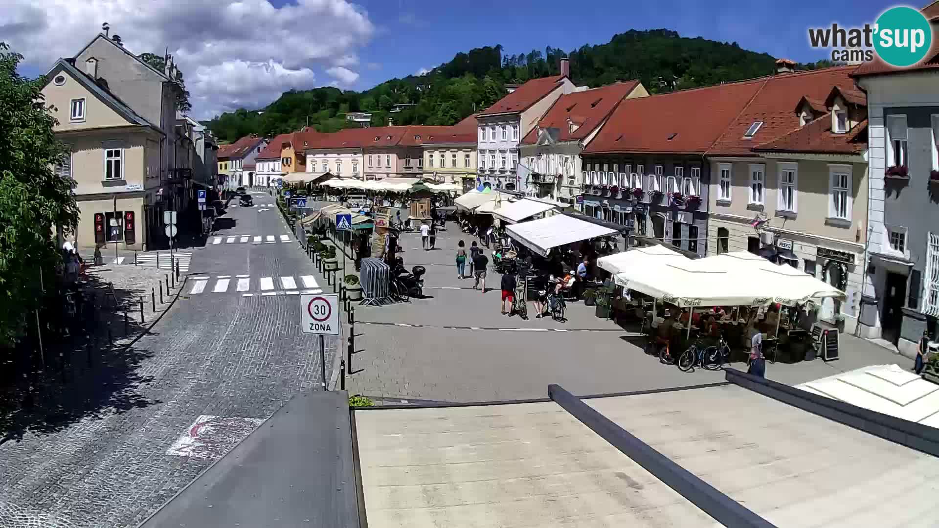 Samobor – Plaza central dedicado al rey Tomislav