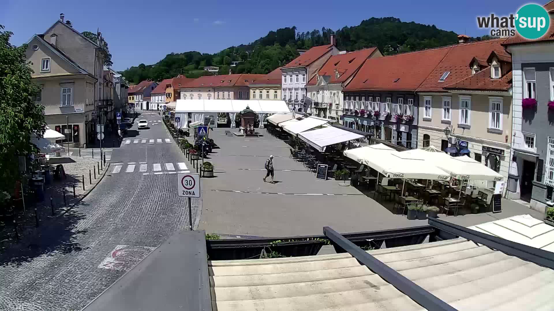 Samobor – Zentralen Platz von König Tomislav gewidmet