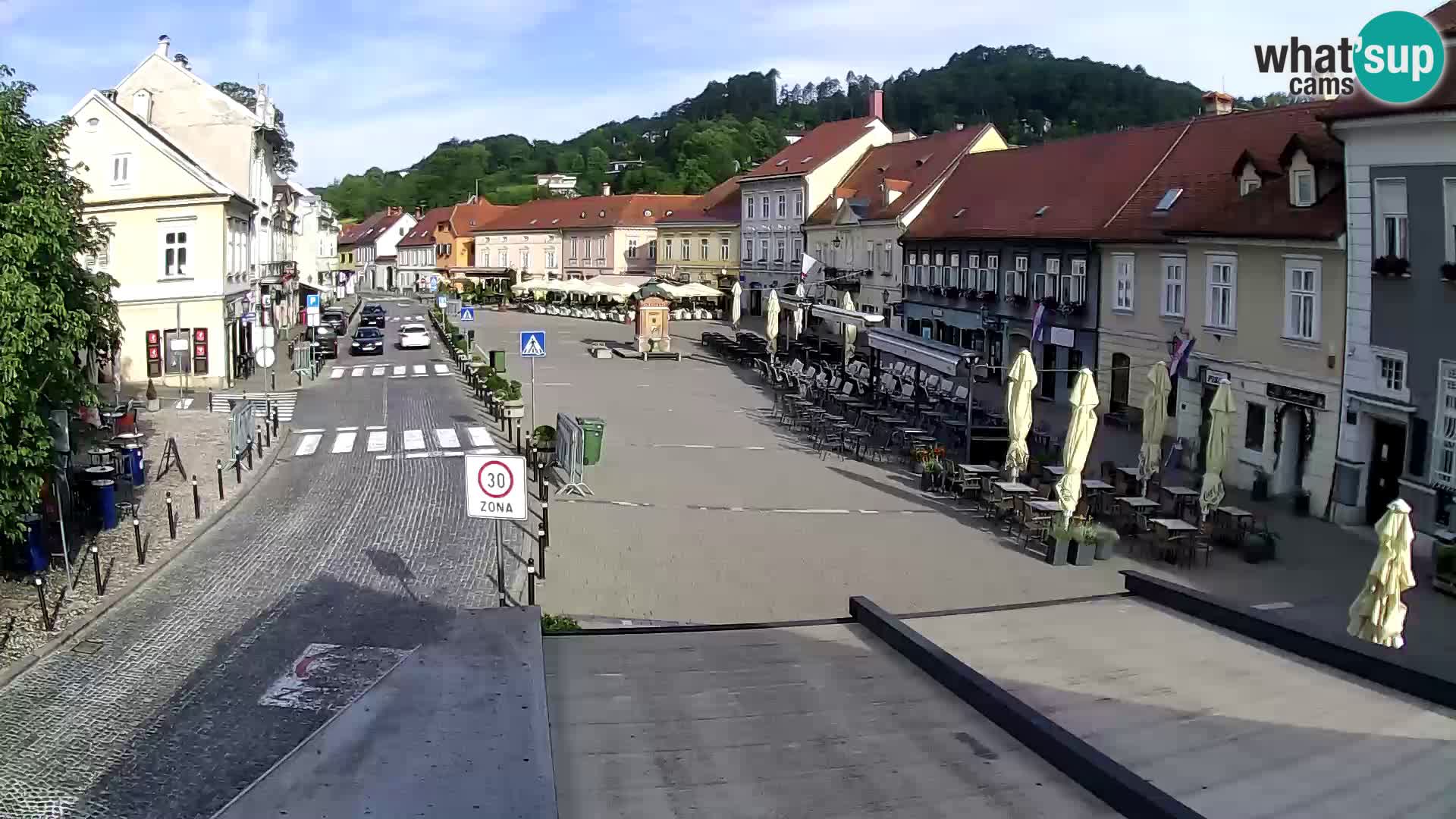 Samobor – Plaza central dedicado al rey Tomislav