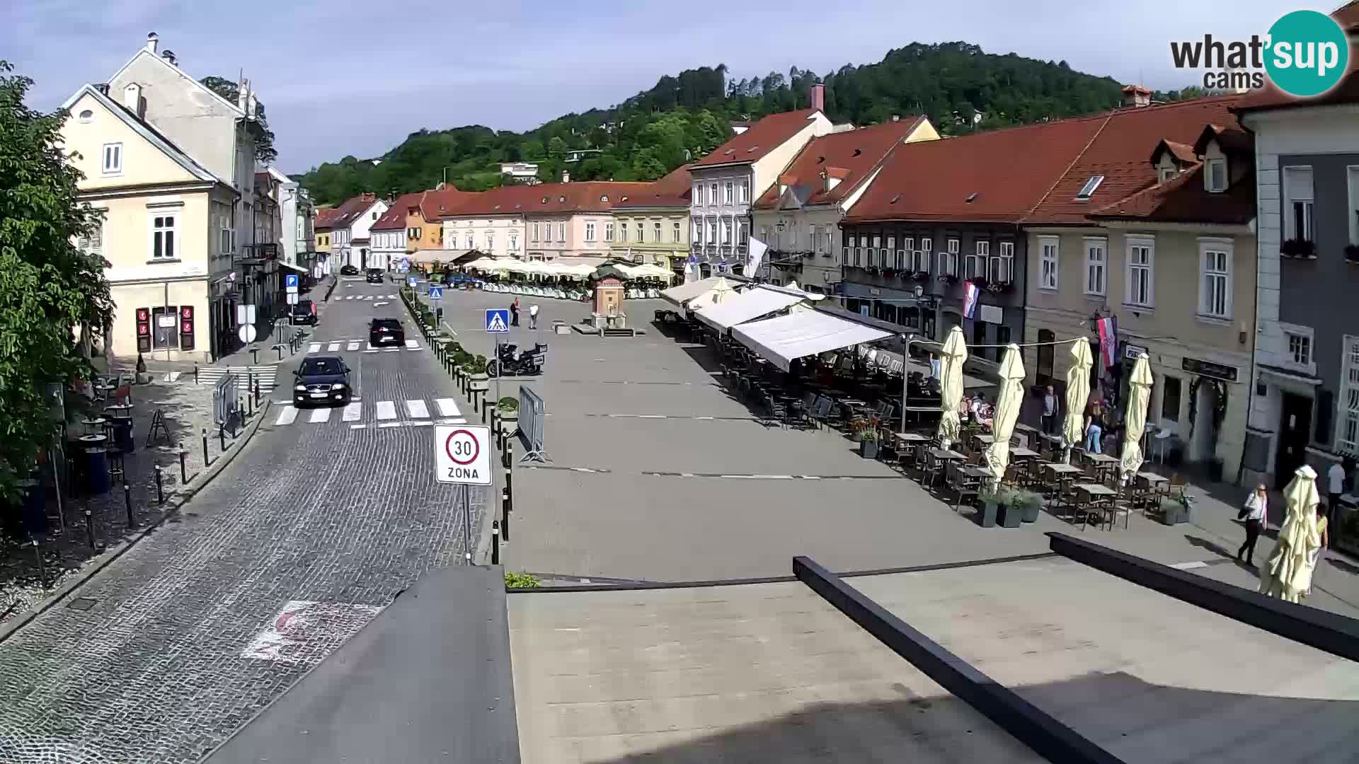 Samobor – Plaza central dedicado al rey Tomislav