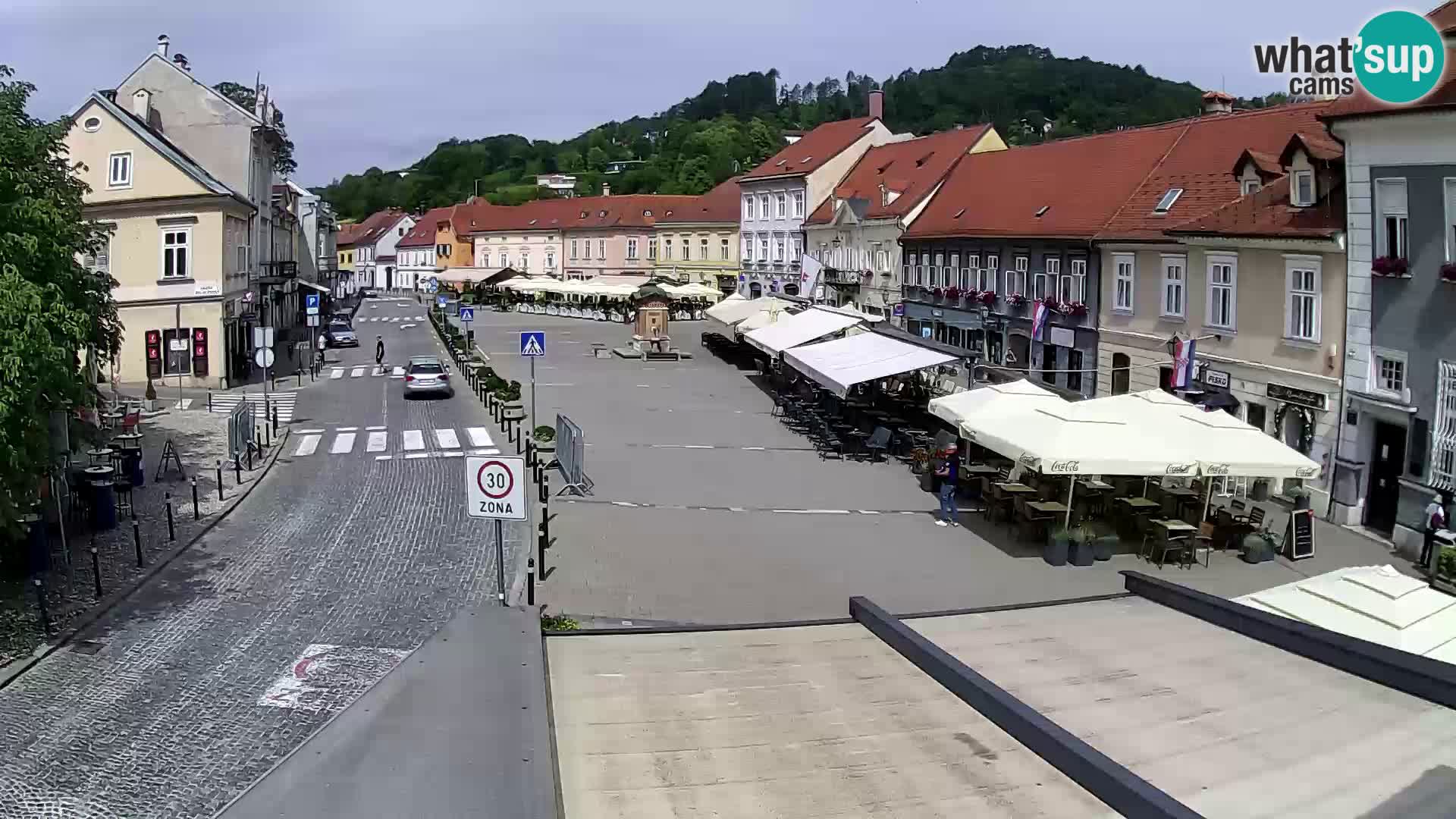 Samobor – Plaza central dedicado al rey Tomislav