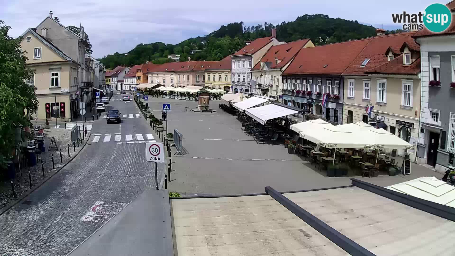 Samobor – Plaza central dedicado al rey Tomislav