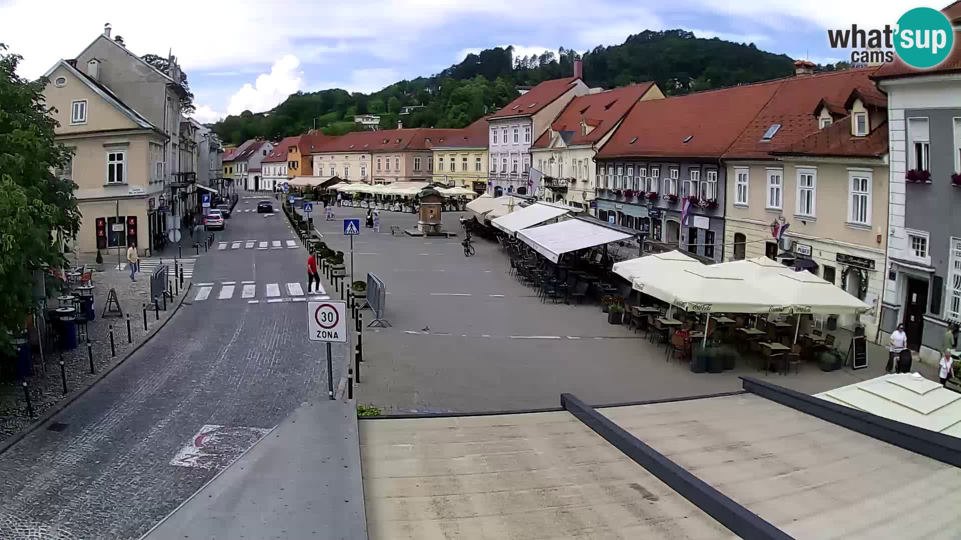 Samobor – Piazza centrale dedicata a re Tomislav