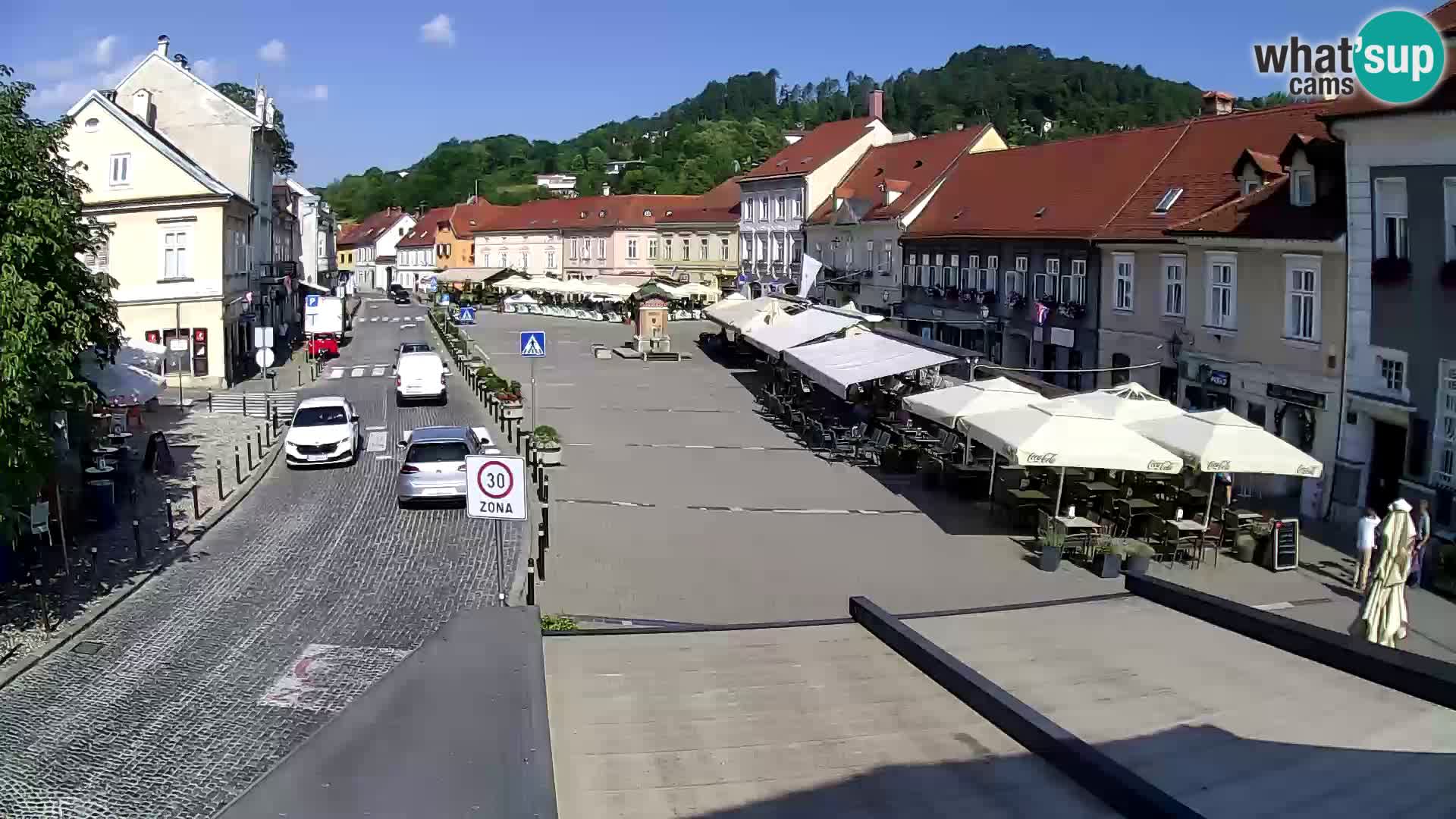 Samobor – Plaza central dedicado al rey Tomislav