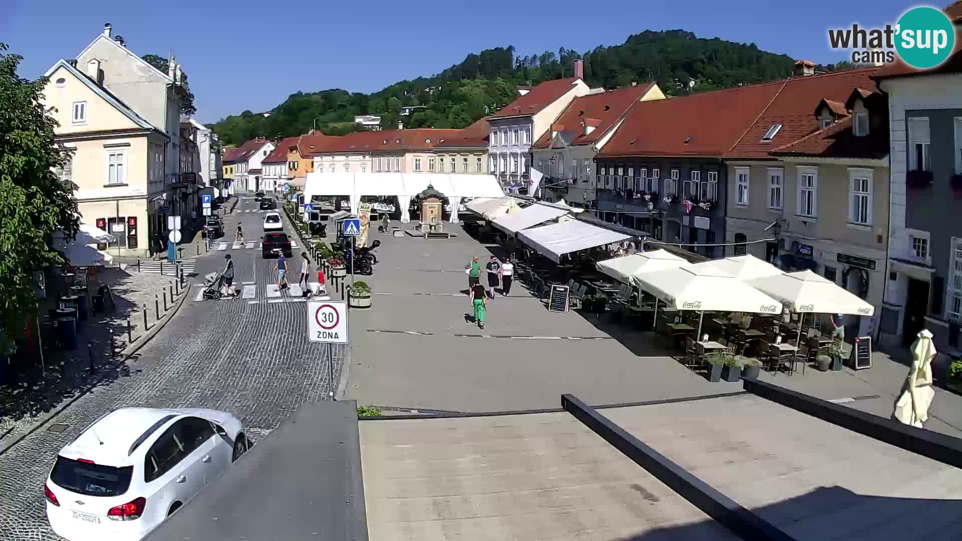 Samobor – Main square dedicated to King Tomislav