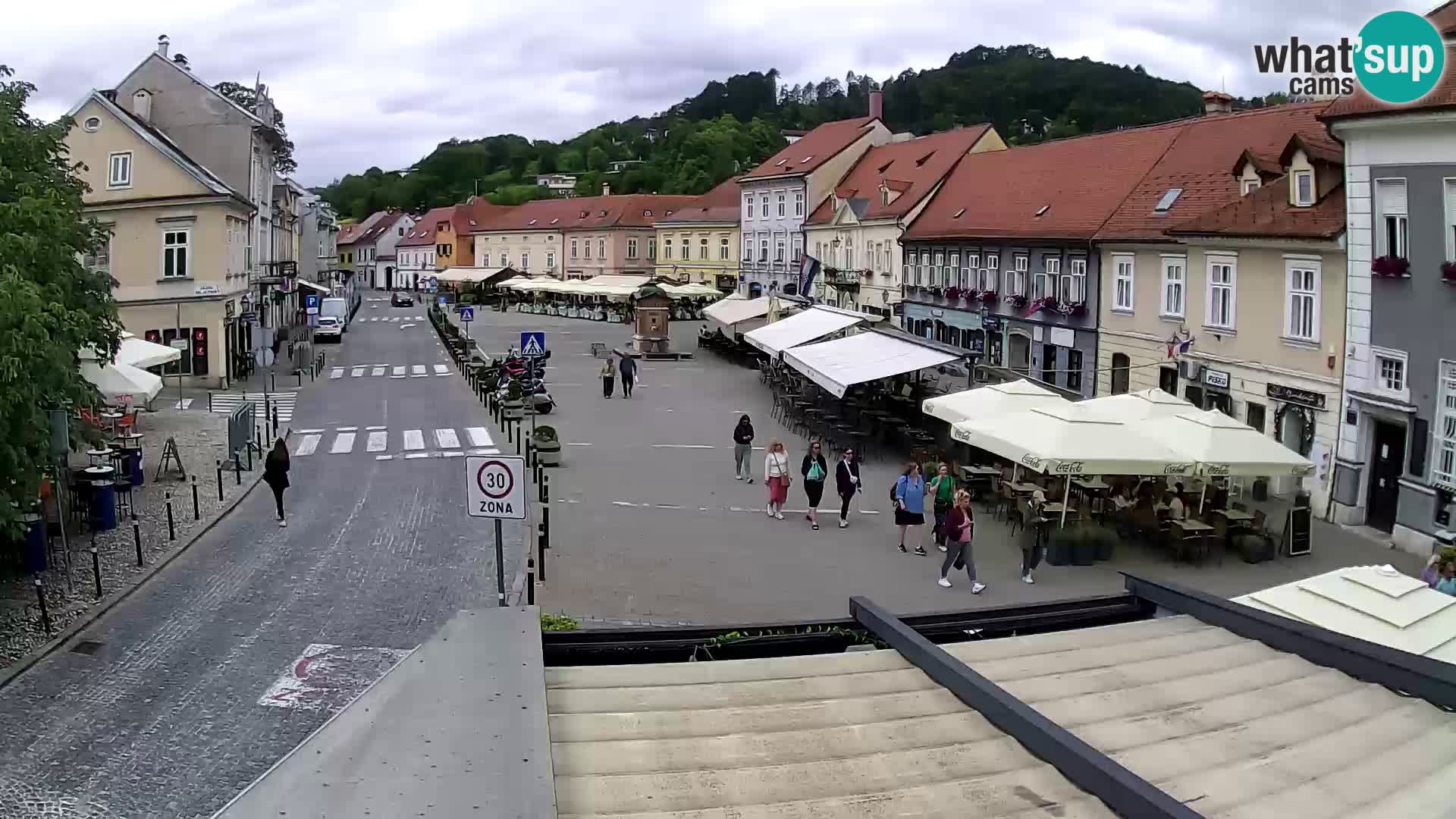 Samobor – Plaza central dedicado al rey Tomislav