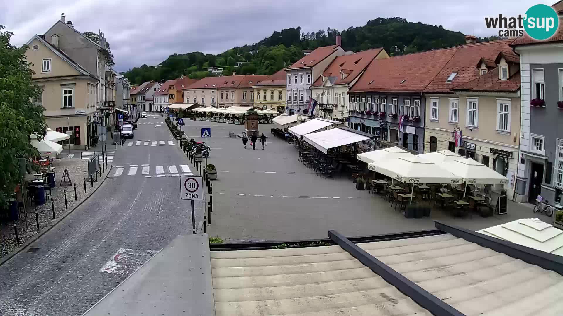 Samobor – Plaza central dedicado al rey Tomislav
