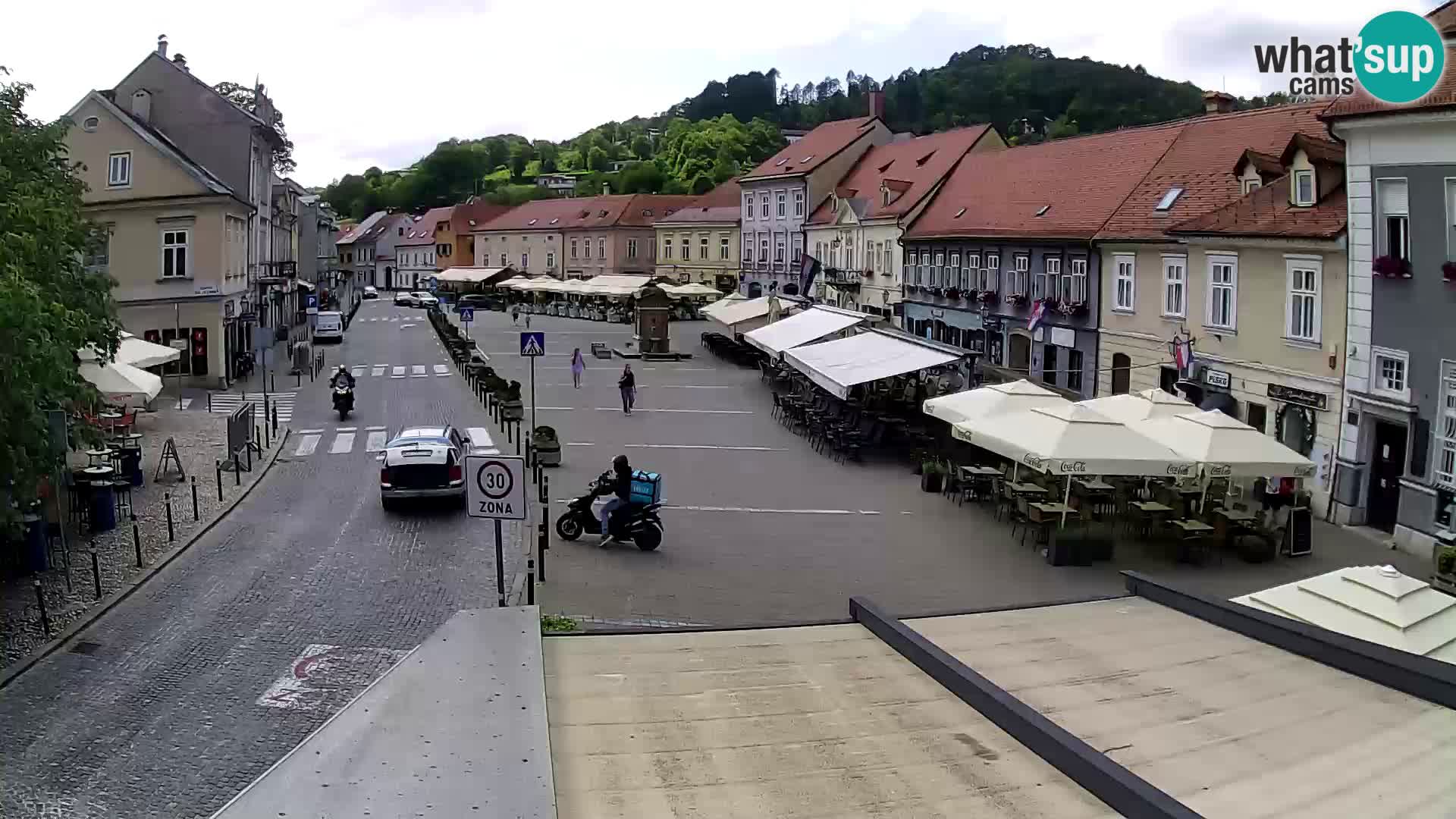 Samobor – Plaza central dedicado al rey Tomislav