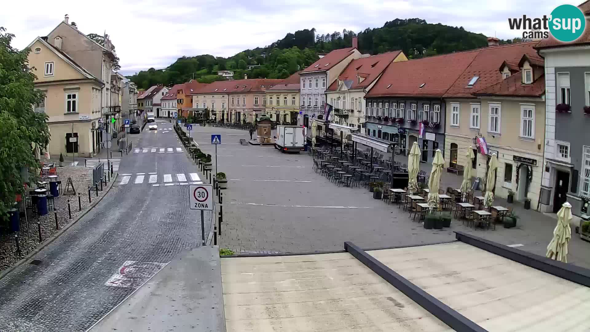 Samobor – Zentralen Platz von König Tomislav gewidmet