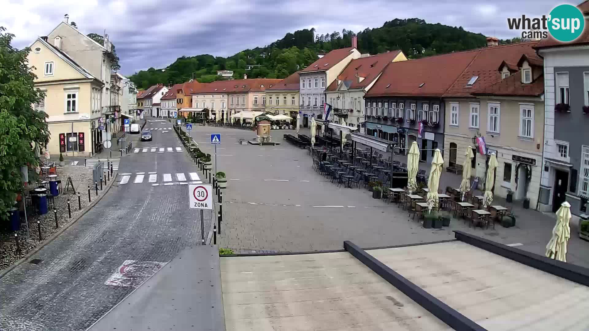 Samobor – Zentralen Platz von König Tomislav gewidmet