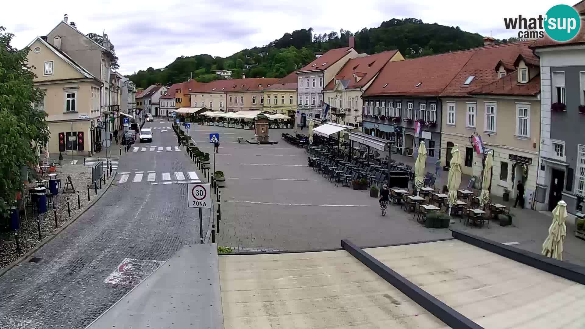 Samobor – Zentralen Platz von König Tomislav gewidmet
