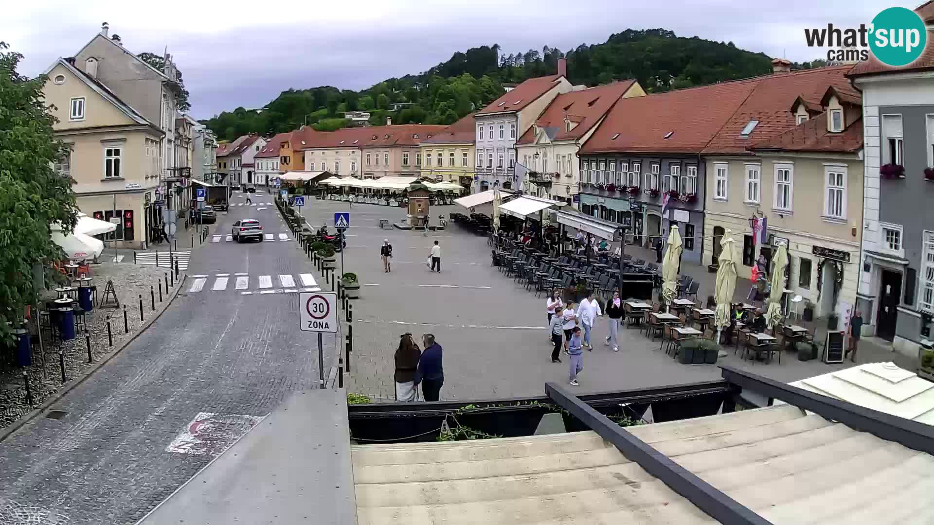 Samobor – Zentralen Platz von König Tomislav gewidmet