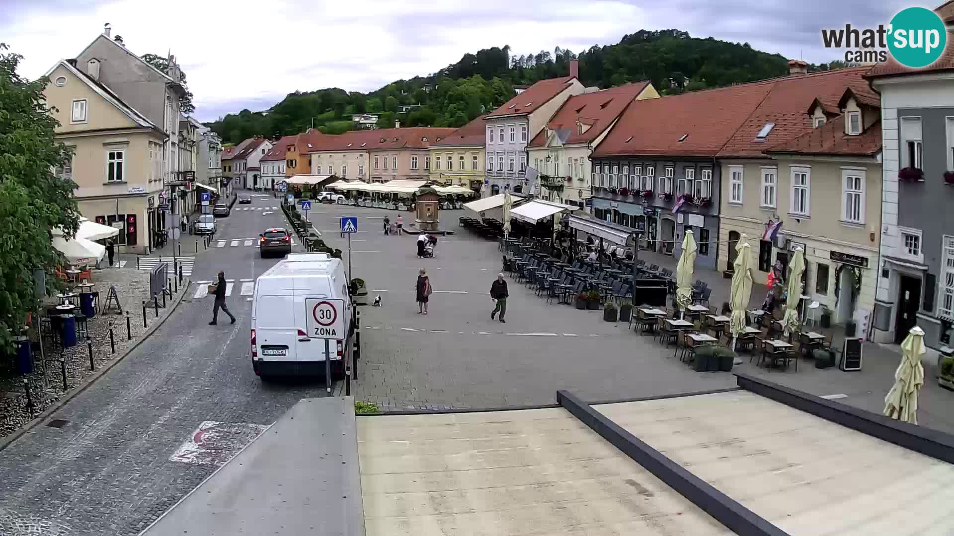 Samobor – Piazza centrale dedicata a re Tomislav