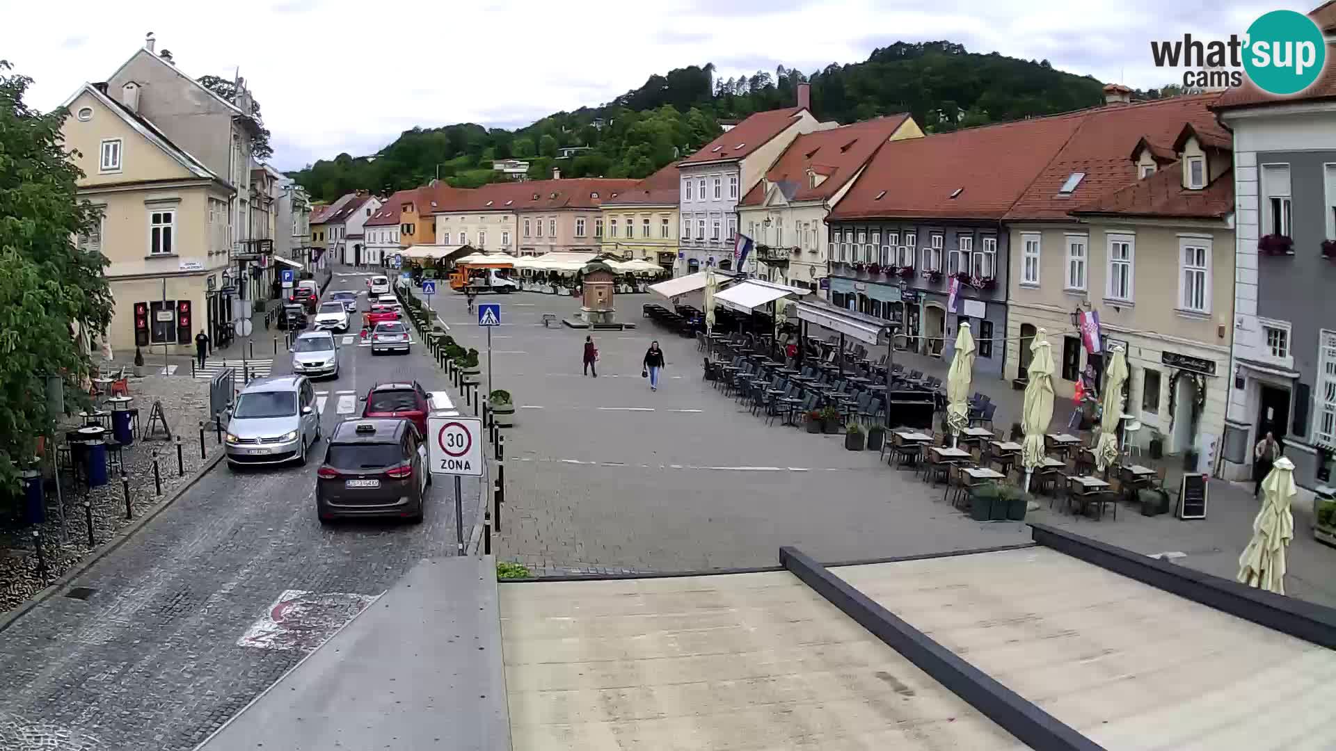Samobor – Plaza central dedicado al rey Tomislav