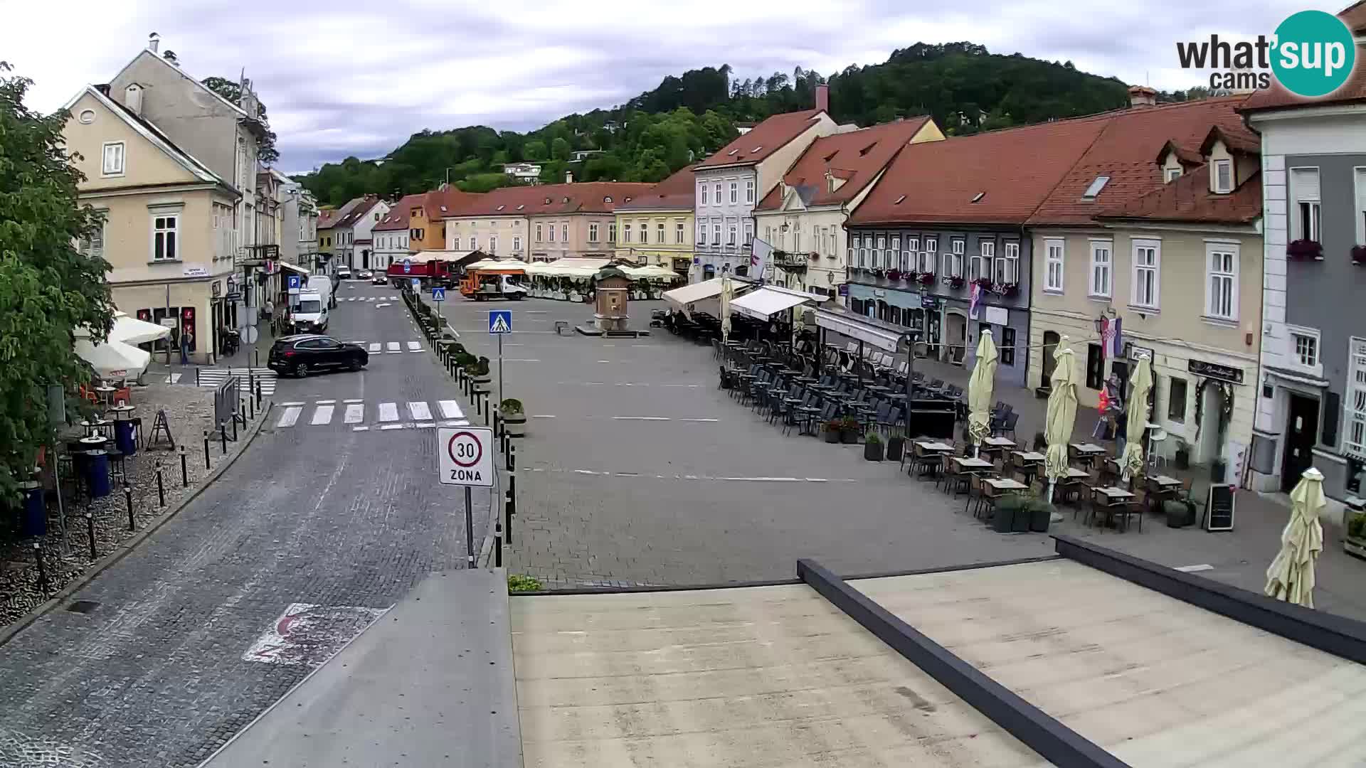 Samobor – Plaza central dedicado al rey Tomislav