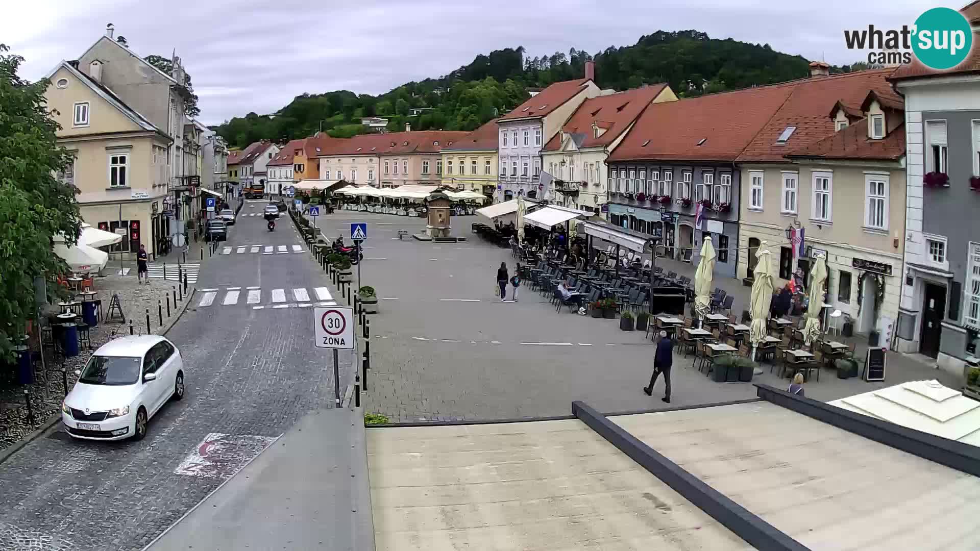 Samobor – Plaza central dedicado al rey Tomislav