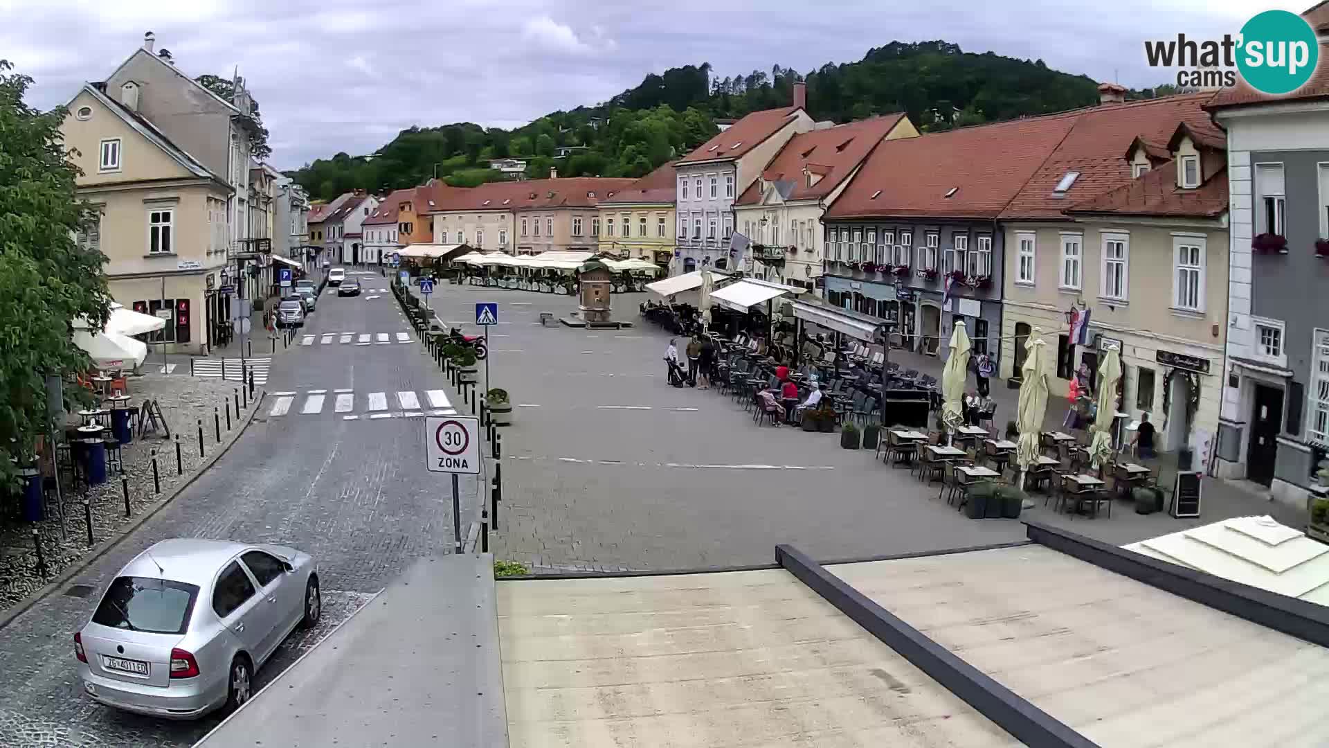 Samobor – Piazza centrale dedicata a re Tomislav