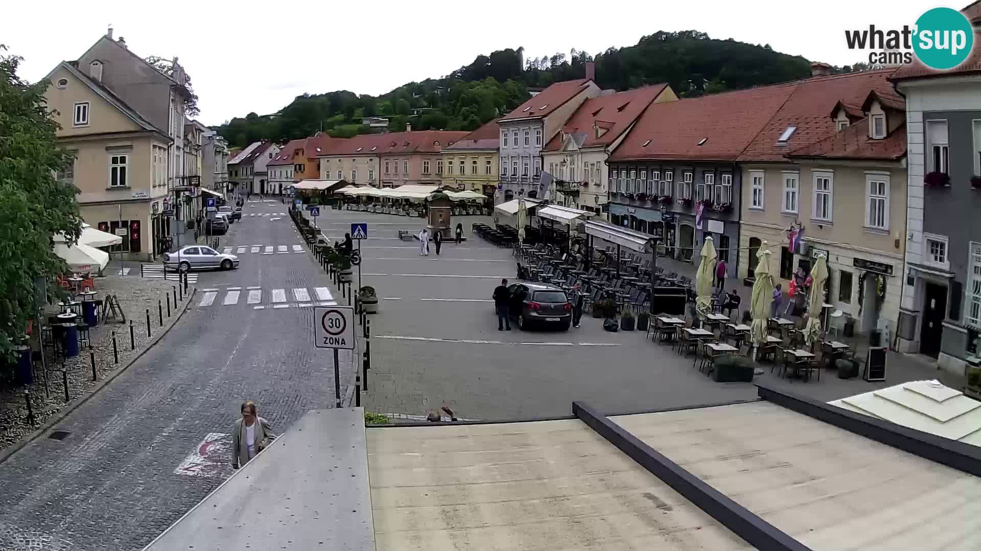 Samobor – Plaza central dedicado al rey Tomislav