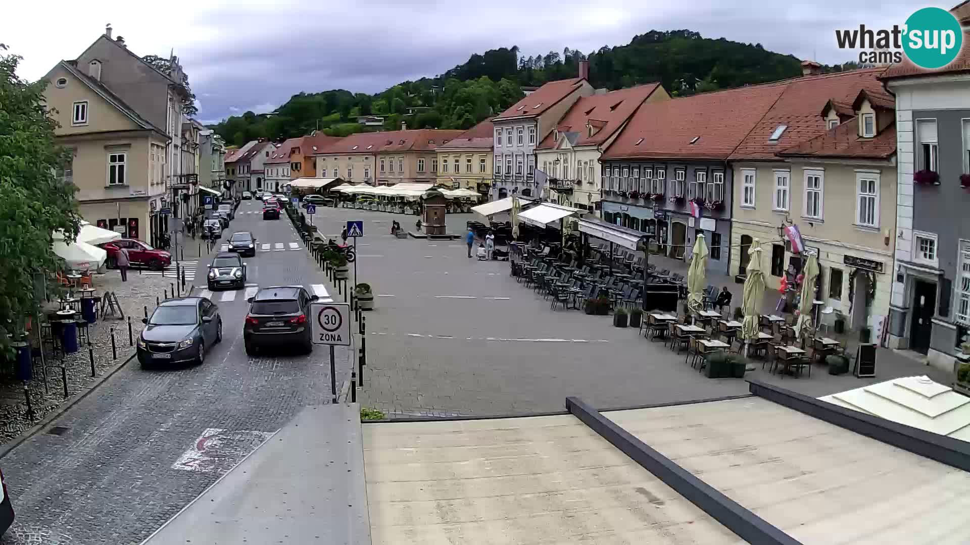 Samobor – Piazza centrale dedicata a re Tomislav