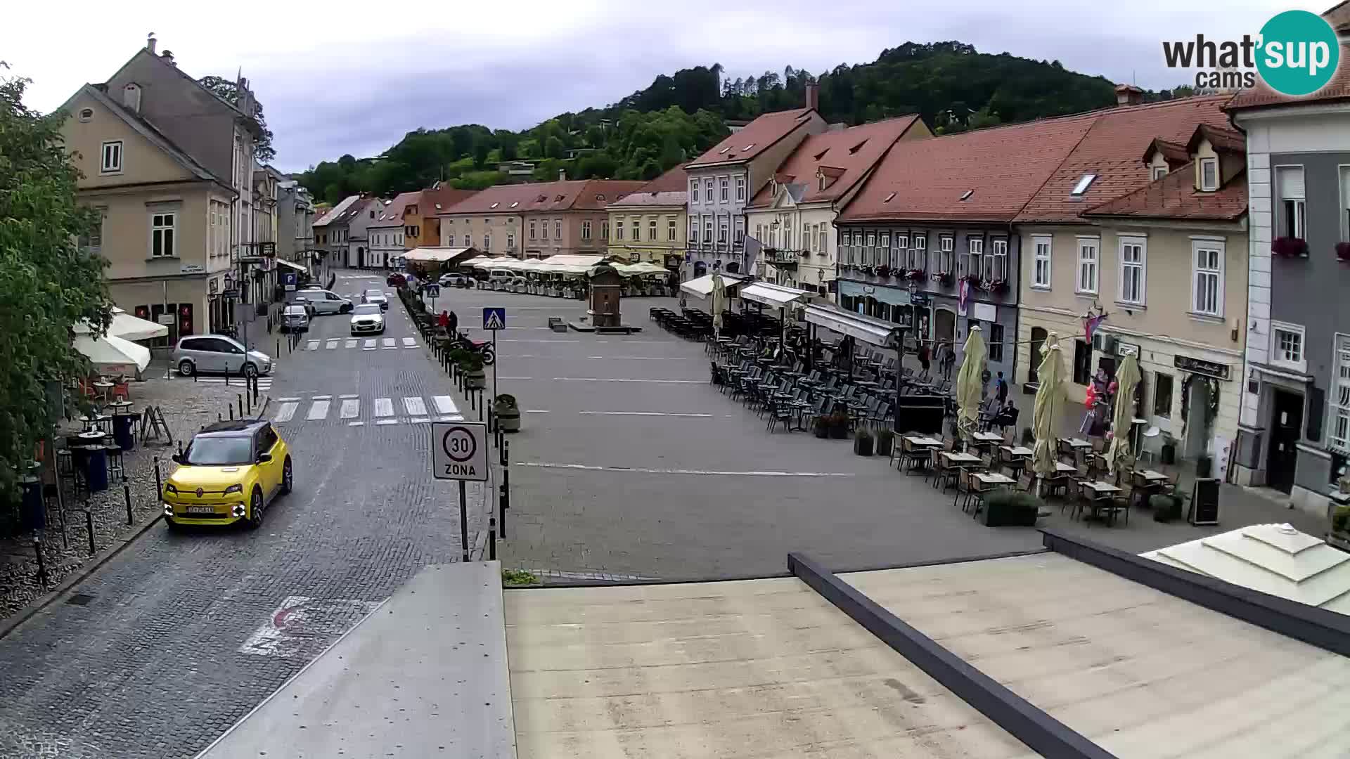 Samobor – Zentralen Platz von König Tomislav gewidmet