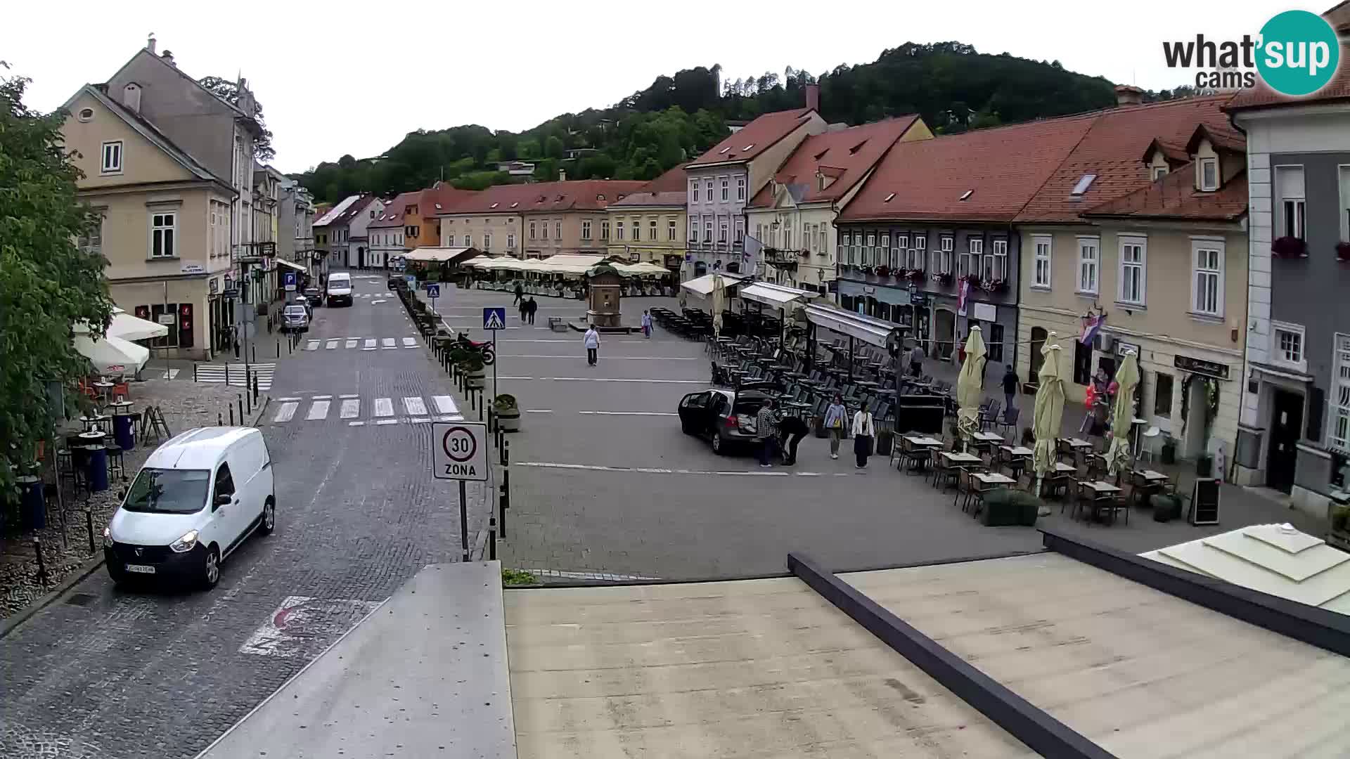 Samobor – Main square dedicated to King Tomislav
