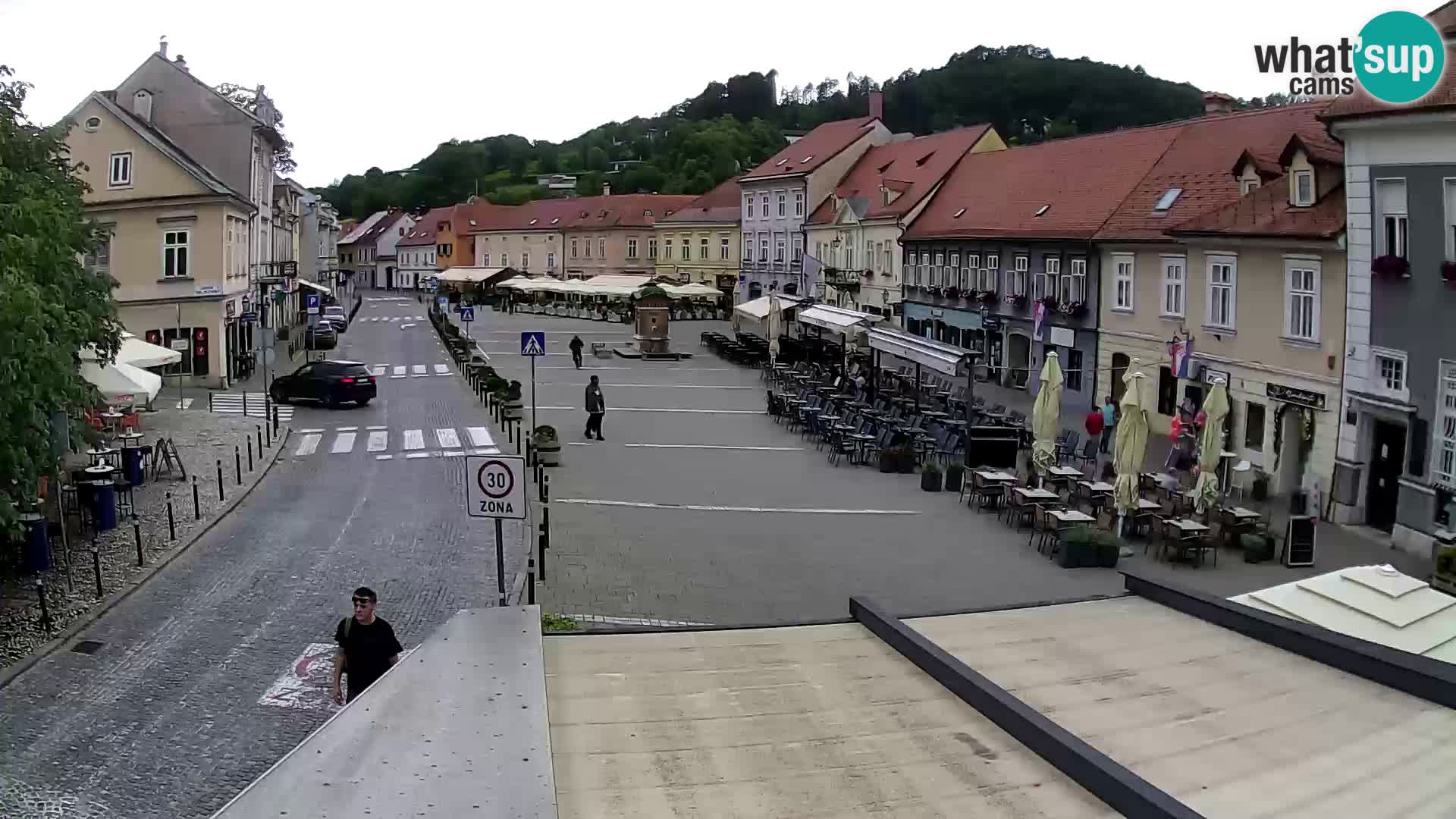 Samobor – Zentralen Platz von König Tomislav gewidmet