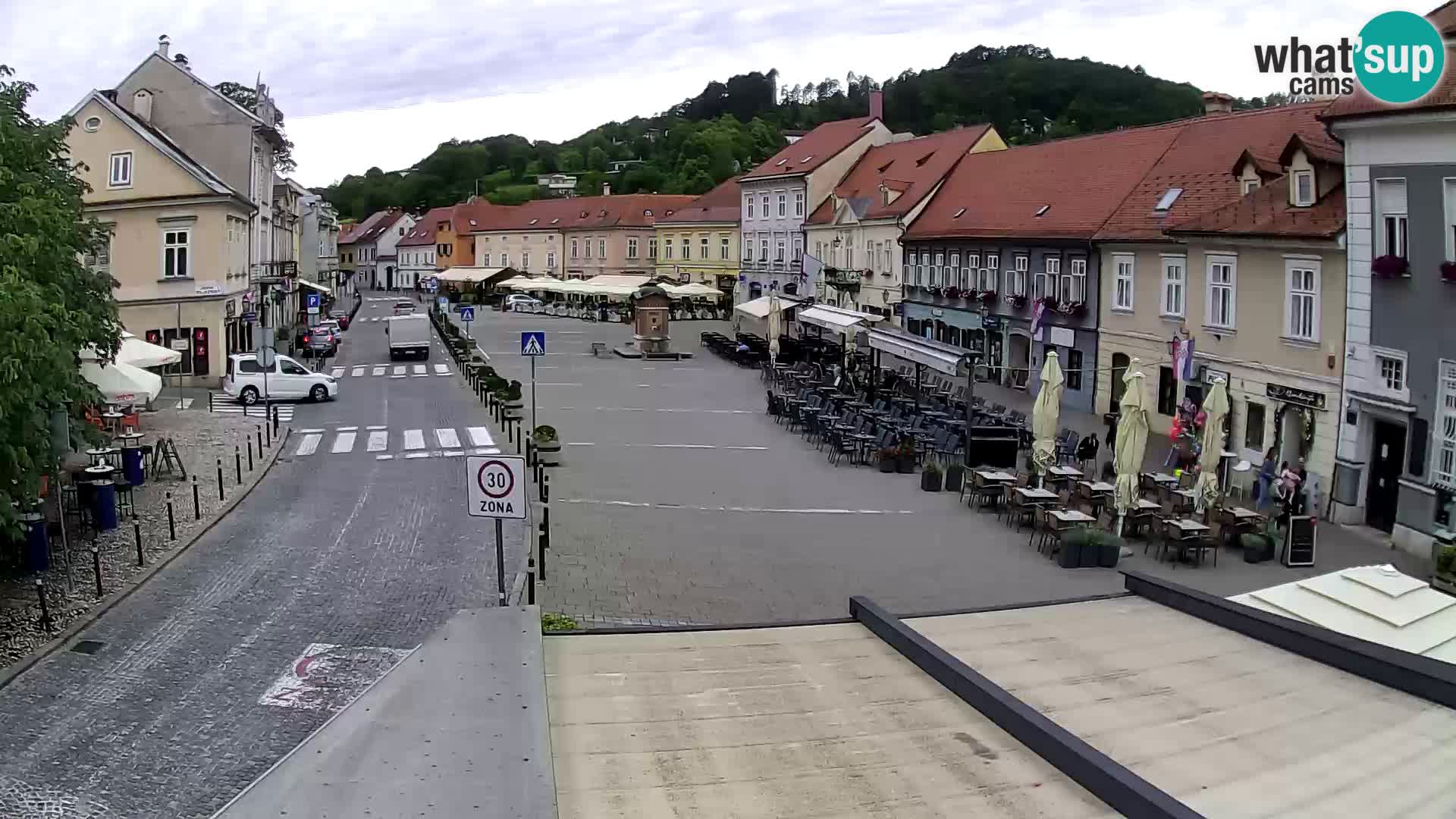 Samobor – Zentralen Platz von König Tomislav gewidmet