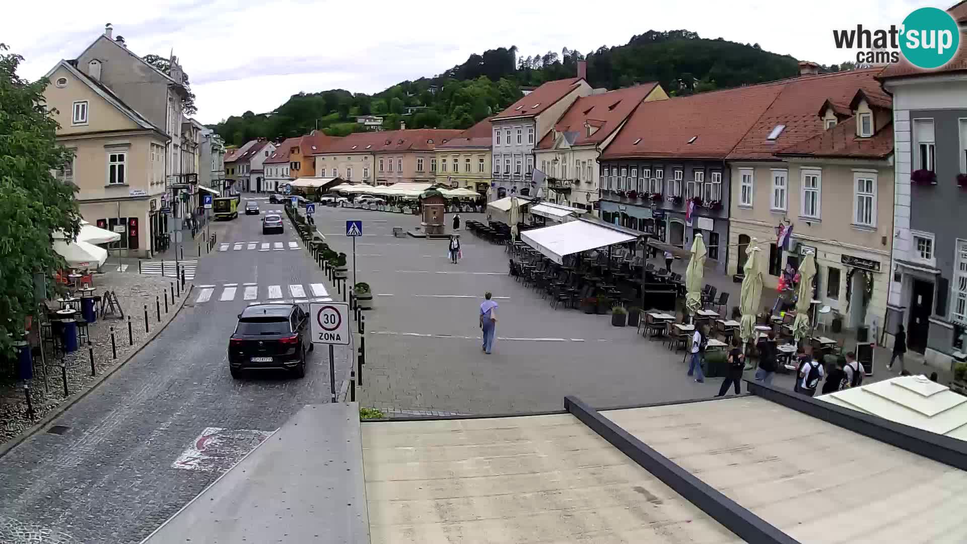 Samobor – Piazza centrale dedicata a re Tomislav