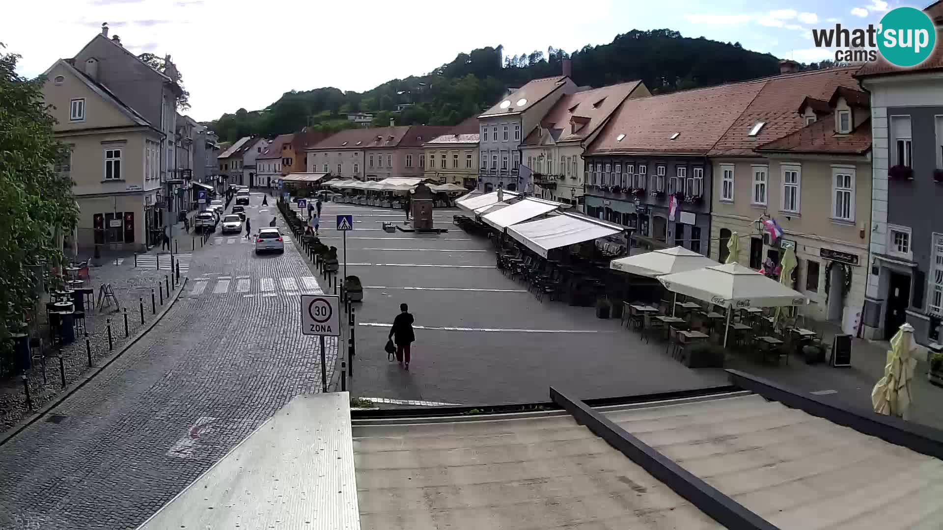 Samobor – Zentralen Platz von König Tomislav gewidmet