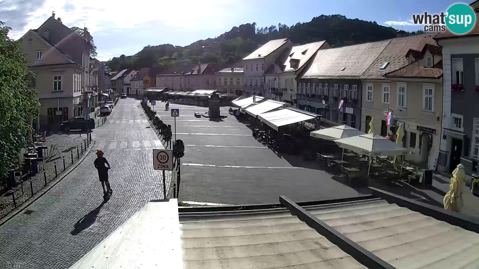 Samobor – Piazza centrale dedicata a re Tomislav