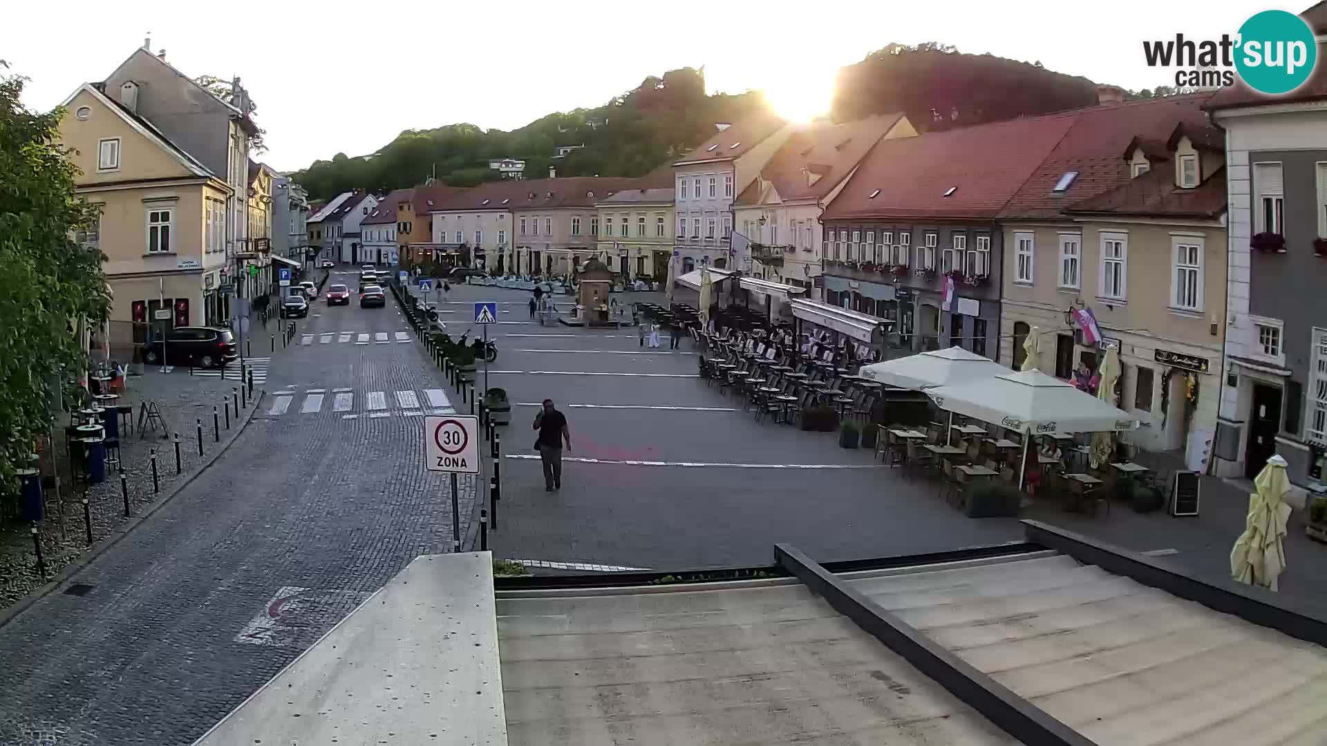Samobor – Plaza central dedicado al rey Tomislav