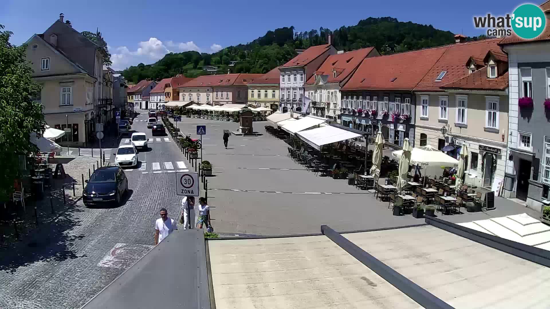 Samobor – Piazza centrale dedicata a re Tomislav