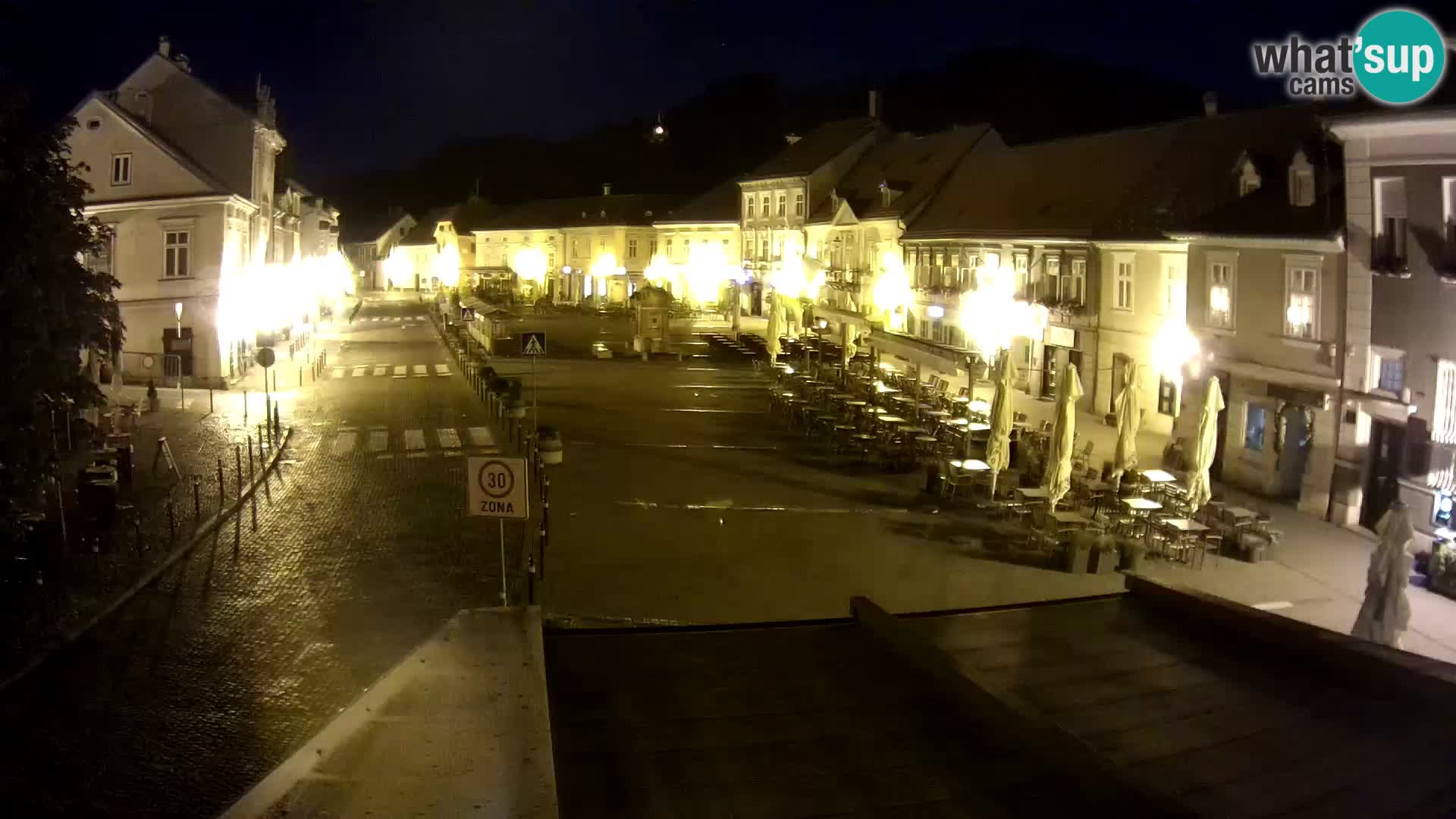 Samobor – Piazza centrale dedicata a re Tomislav